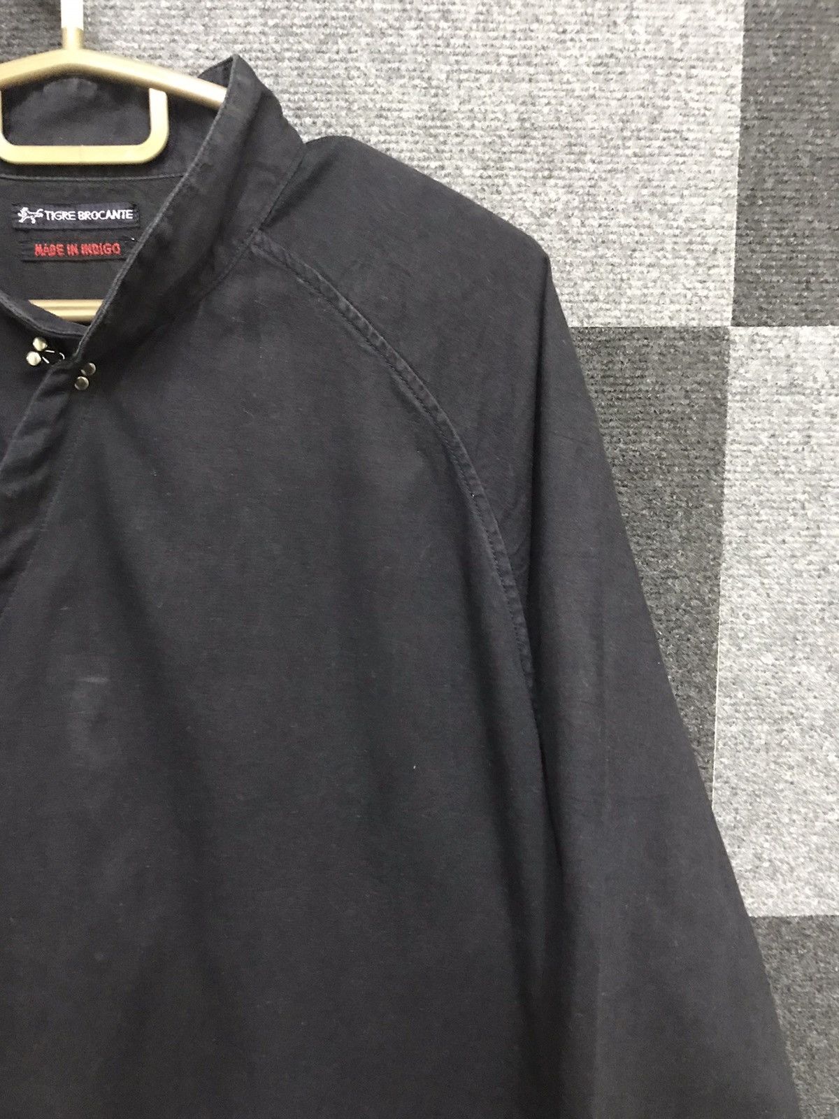 Indigo TIGER BROCANTE X INDIGO Rare Japan Avant Garde Light Jacket Size US L / EU 52-54 / 3 - 3 Thumbnail