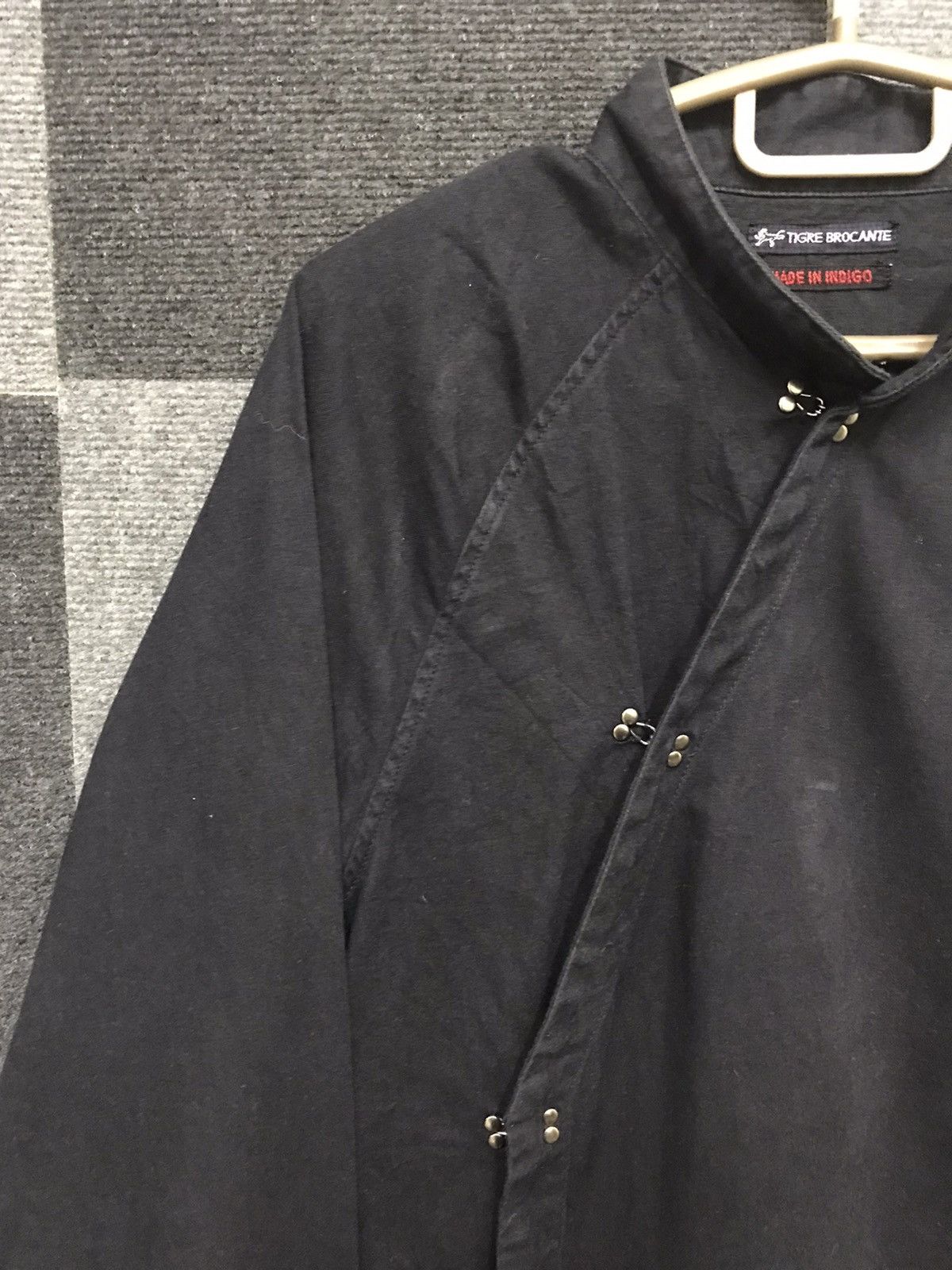 Indigo TIGER BROCANTE X INDIGO Rare Japan Avant Garde Light Jacket Size US L / EU 52-54 / 3 - 4 Thumbnail