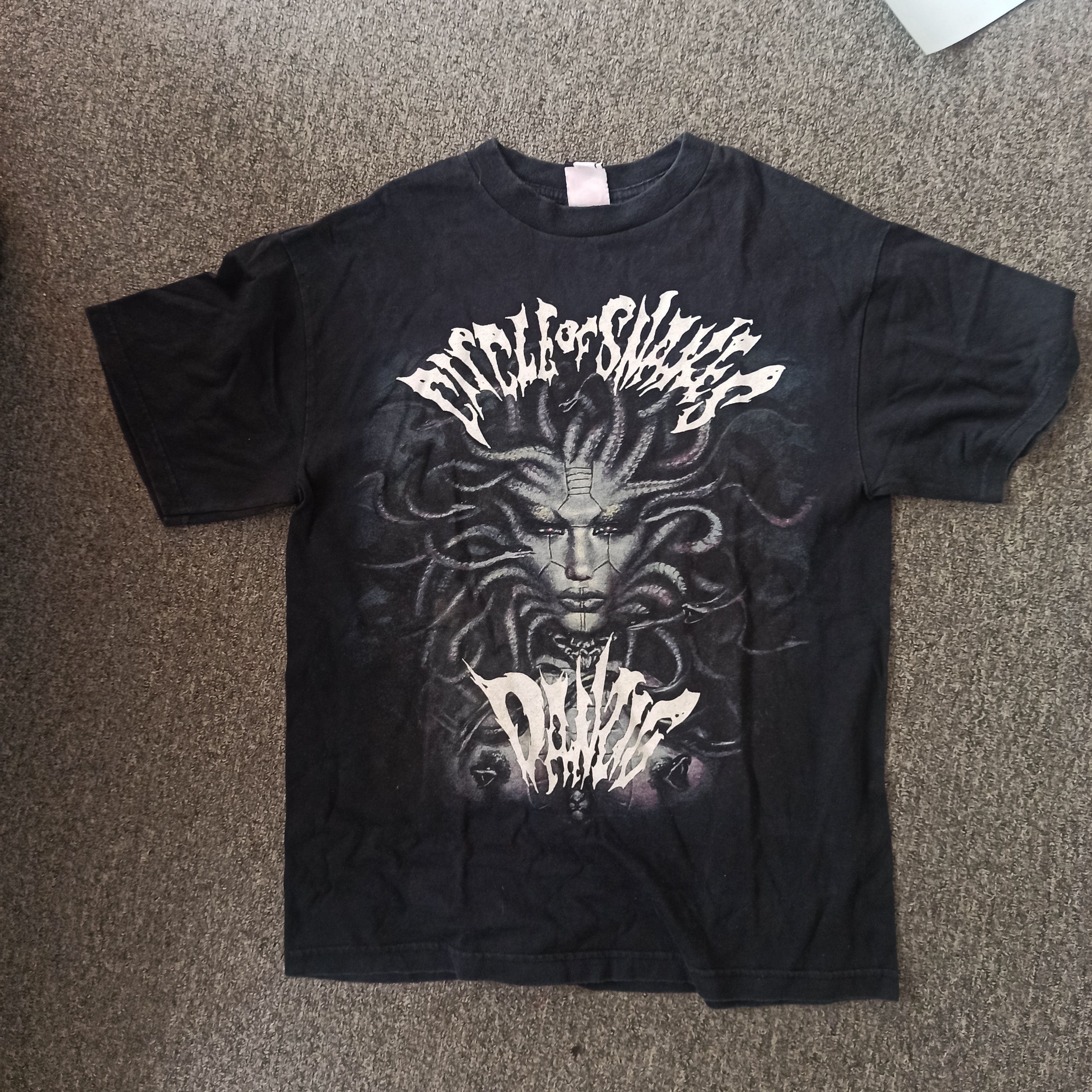 Danzig Circle of the Snakes - Blackest of the Black Tshirt