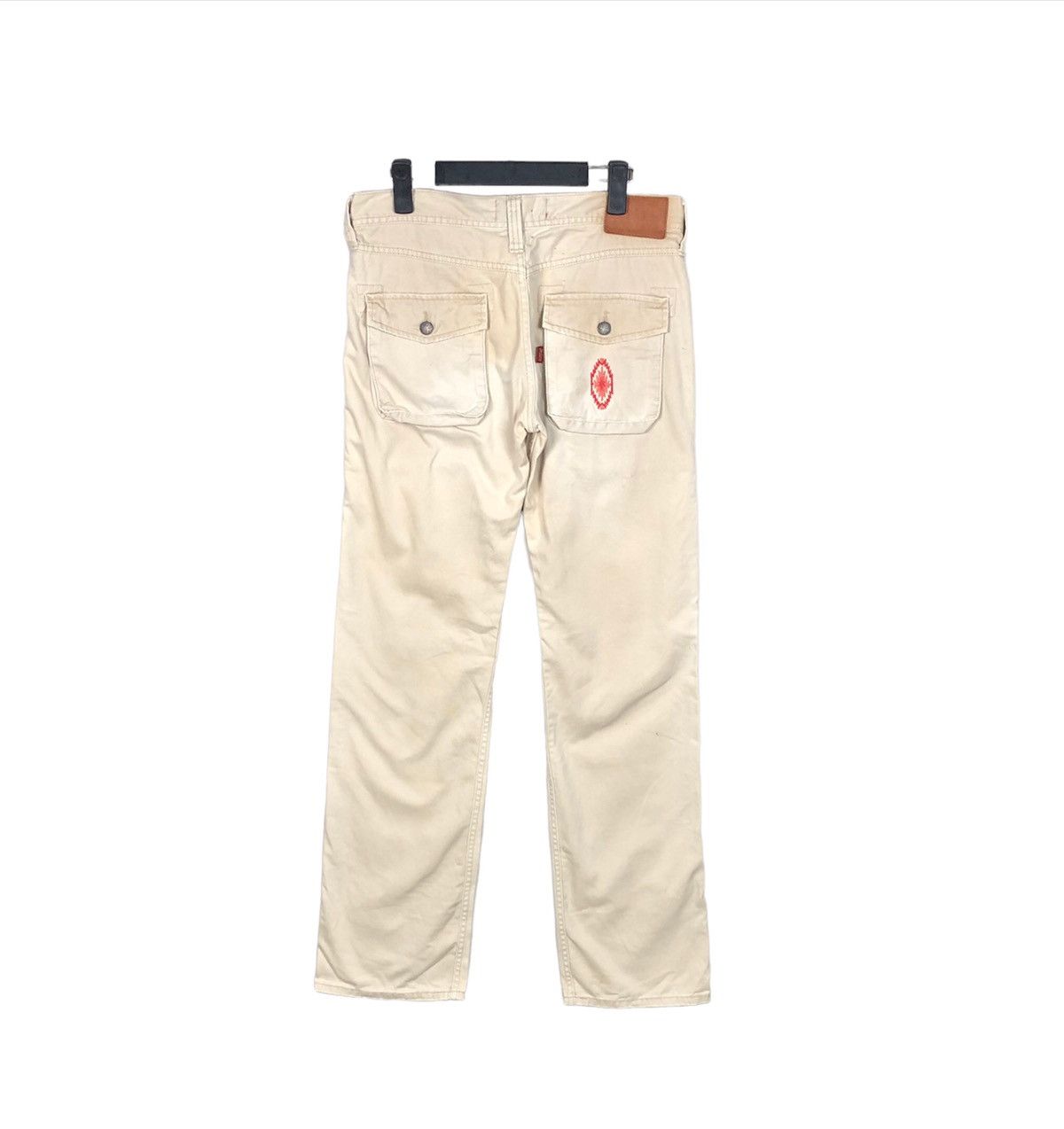 Vintage Native Indian Motorcycle Bush Pants Multipocket