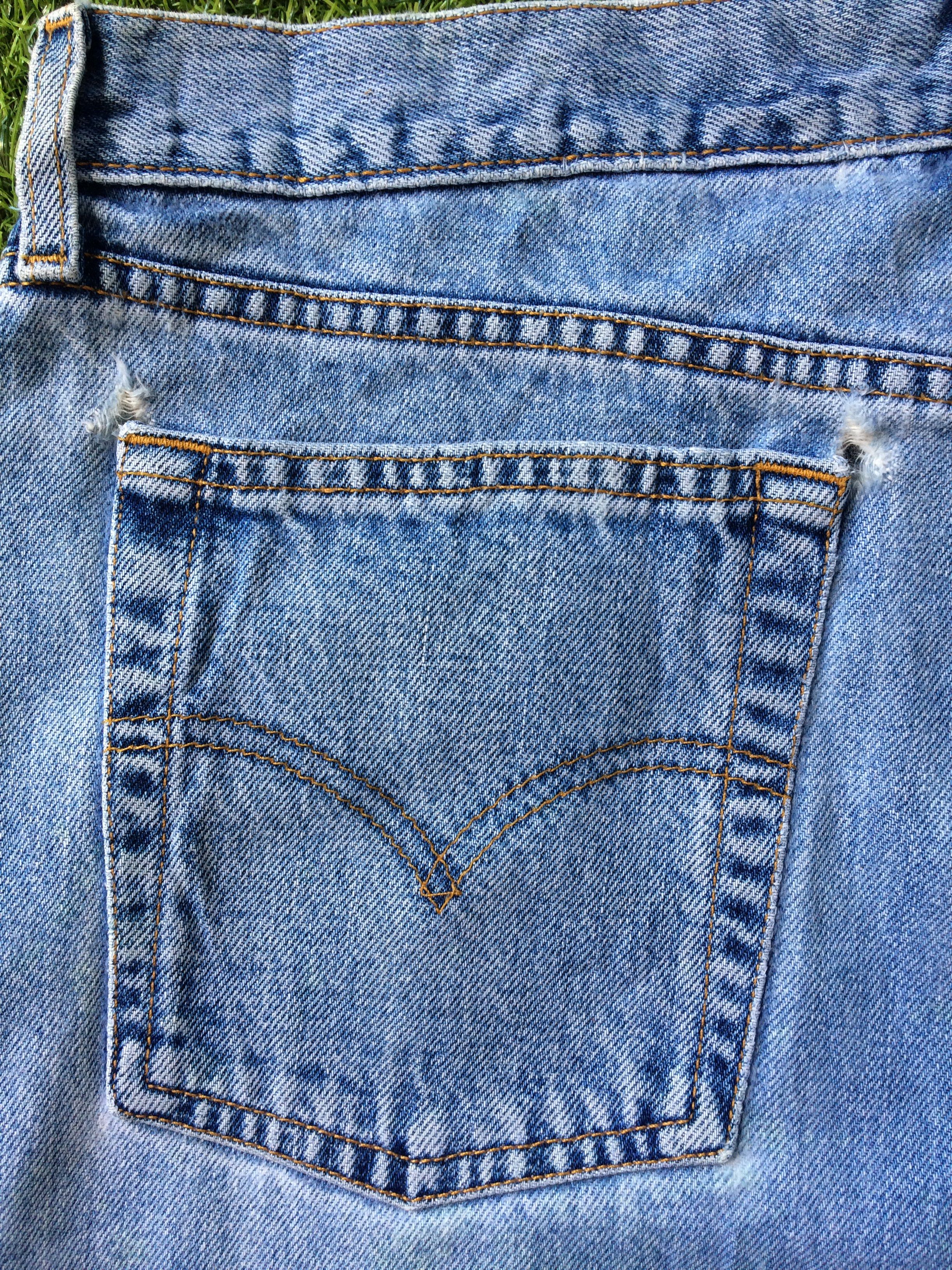 Levi's Vintage Distressed Levis 560 Mom Jeans #B-824 Size 33" - 9 Thumbnail