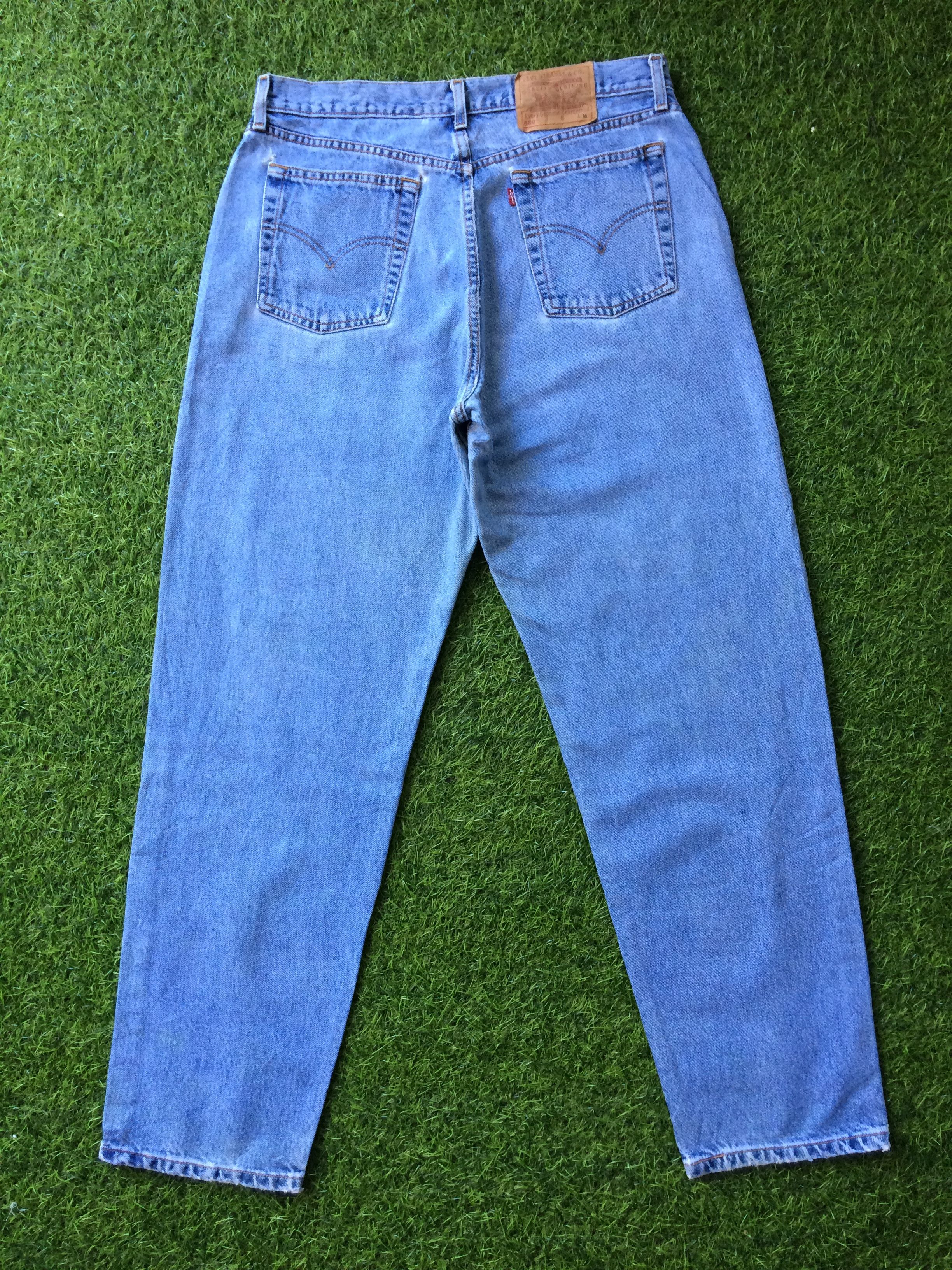 Levi's Vintage Distressed Levis 560 Mom Jeans #B-824 Size 33" - 2 Thumbnail