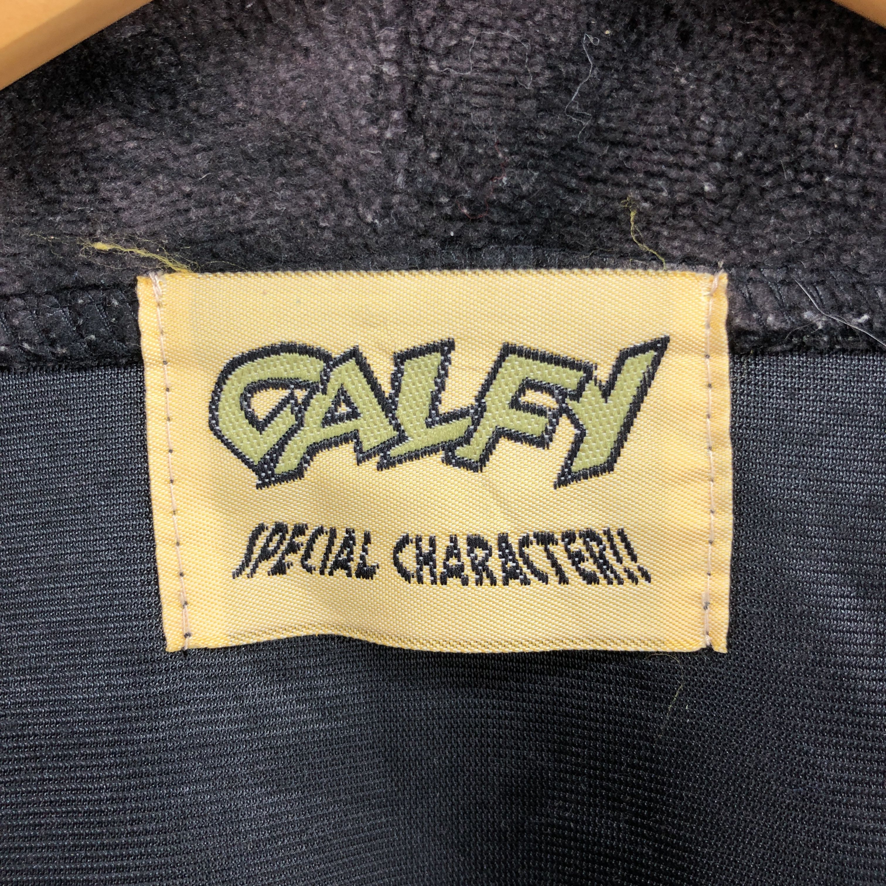 Japanese Brand GALFY by CRUTCH Zipper Hoodie Fleece #0148/H Size US L / EU 52-54 / 3 - 7 Thumbnail
