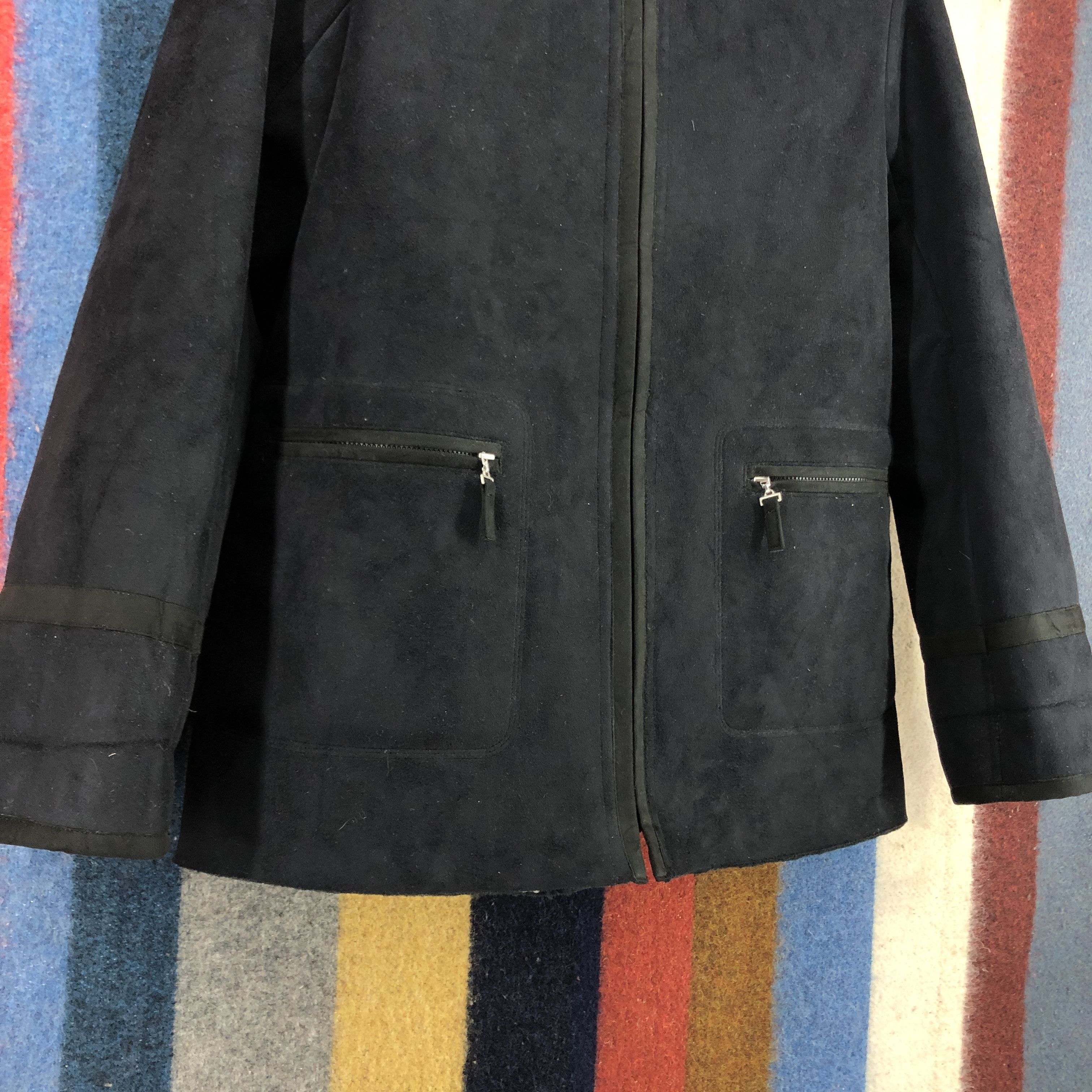 Sonia Rykiel SONIA RYKIEL Casual Zipper Jacket #2721-98 Size S / US 4 / IT 40 - 4 Thumbnail
