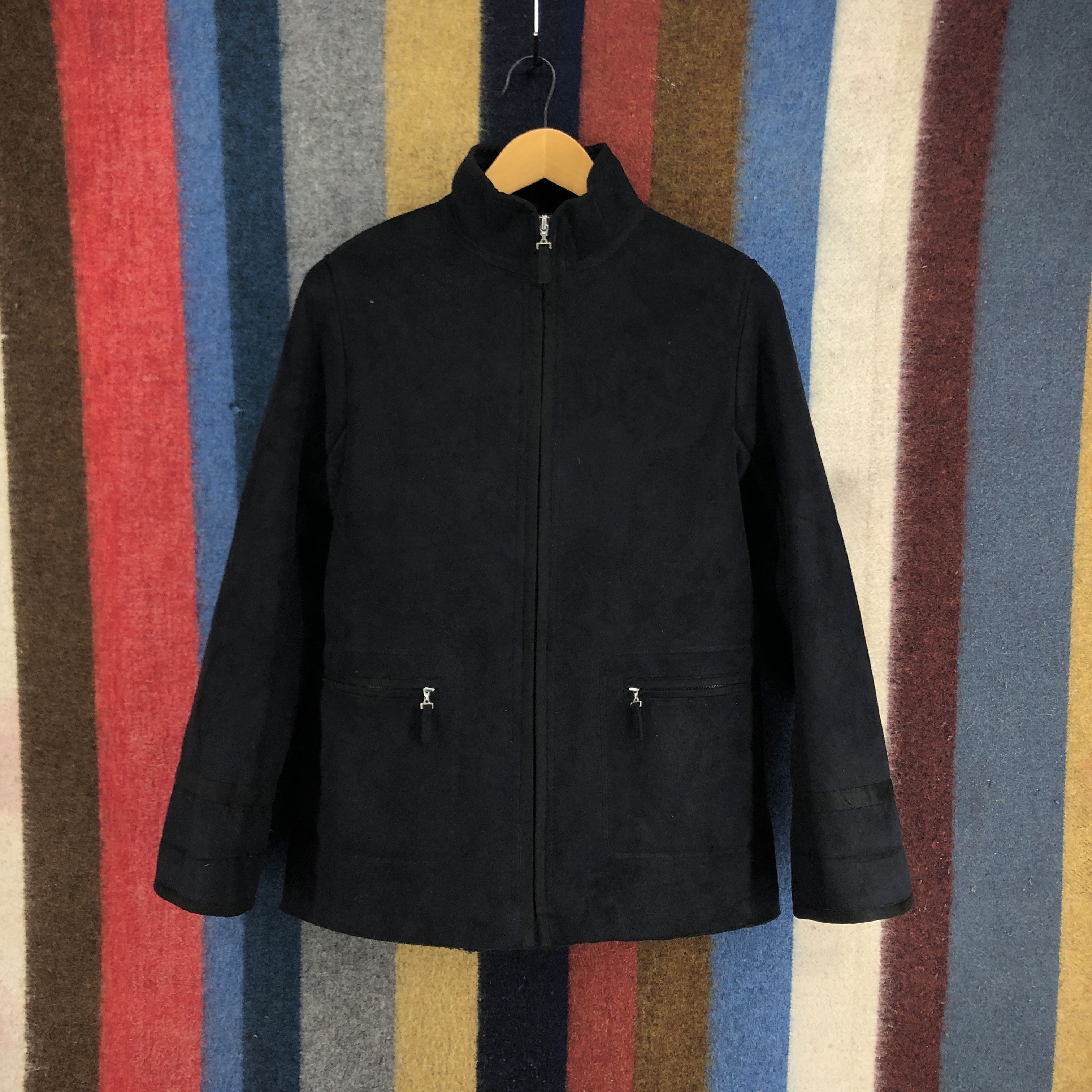 Sonia Rykiel SONIA RYKIEL Casual Zipper Jacket #2721-98 Size S / US 4 / IT 40 - 1 Thumbnail