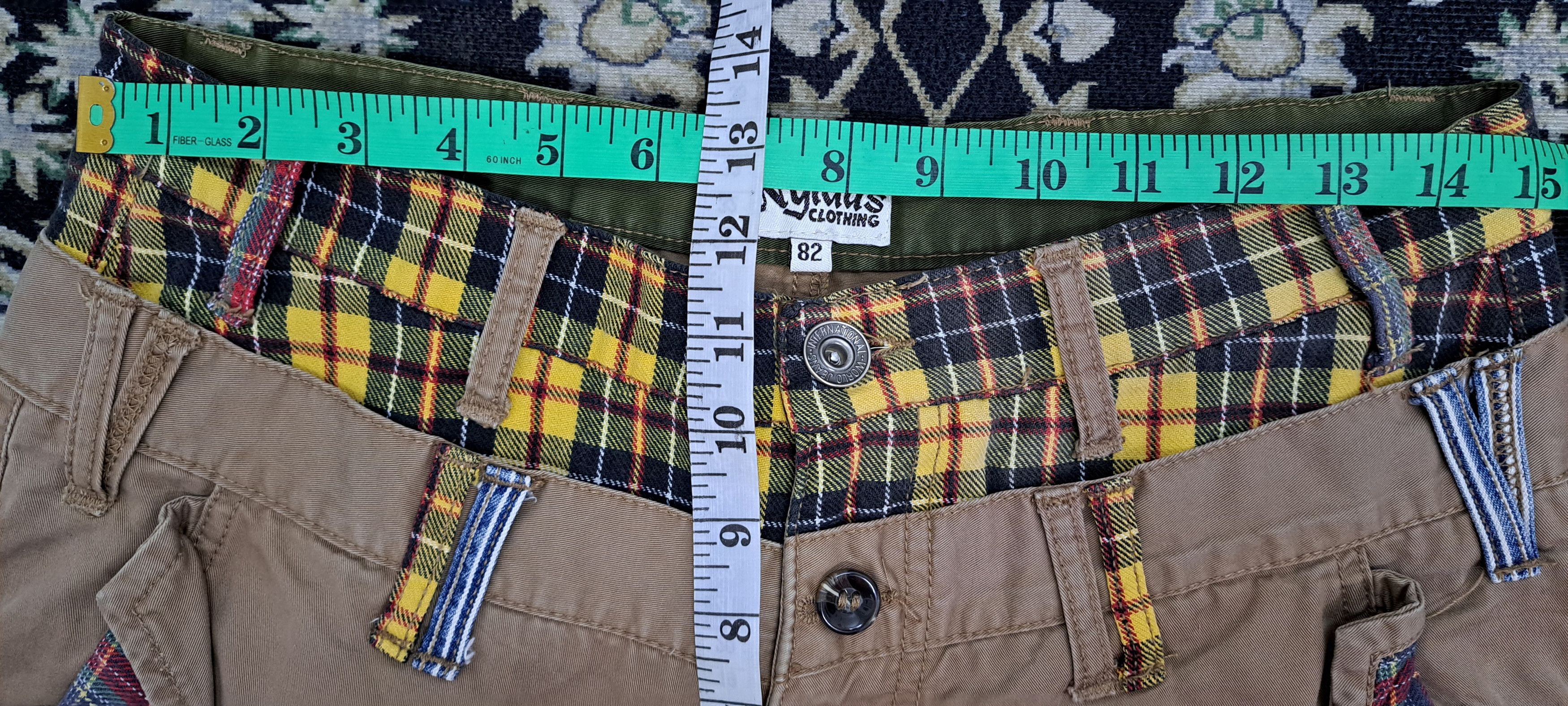 Japanese Brand NYLAUS DOUBLE WAIST CARGO MULTIPOCKET JEANS Size US 30 / EU 46 - 16 Thumbnail