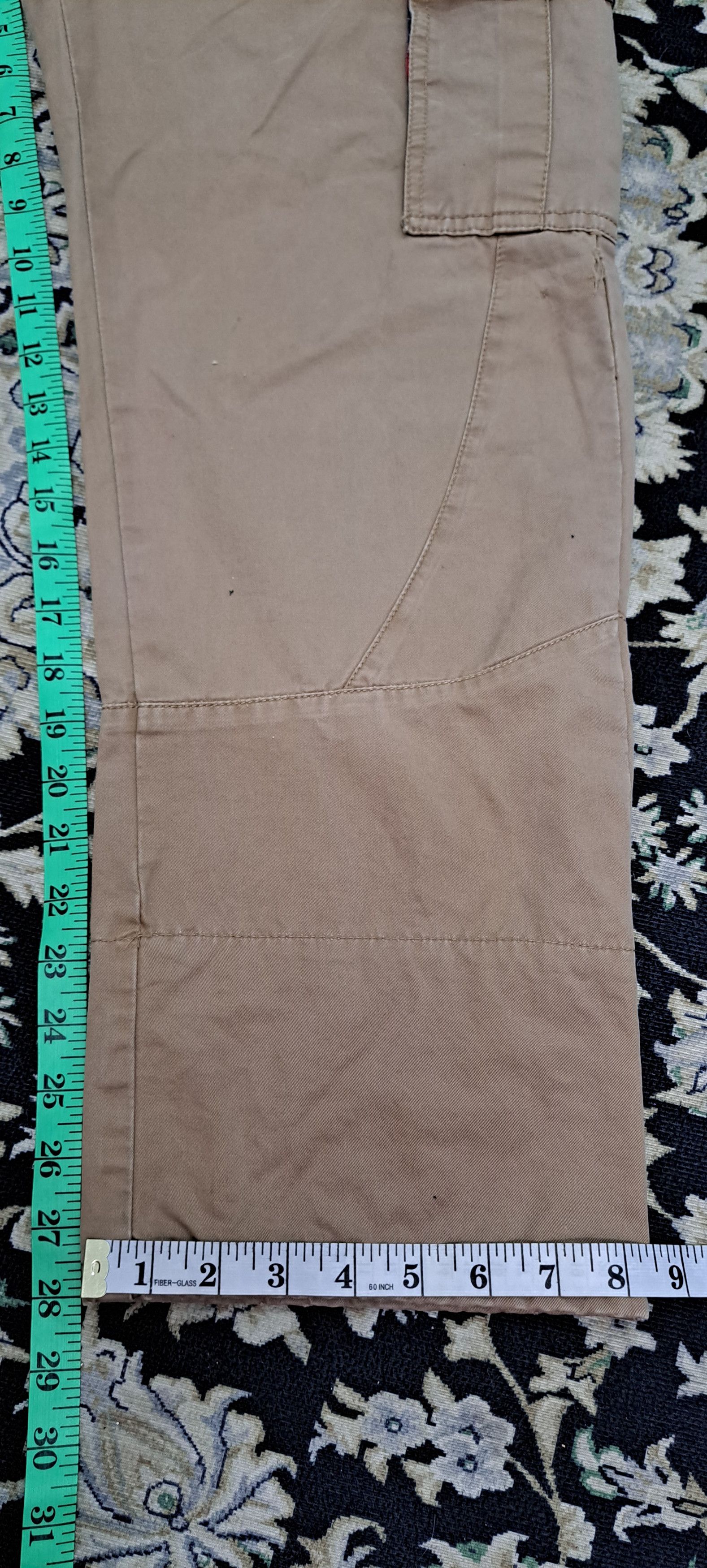 Japanese Brand NYLAUS DOUBLE WAIST CARGO MULTIPOCKET JEANS Size US 30 / EU 46 - 18 Thumbnail