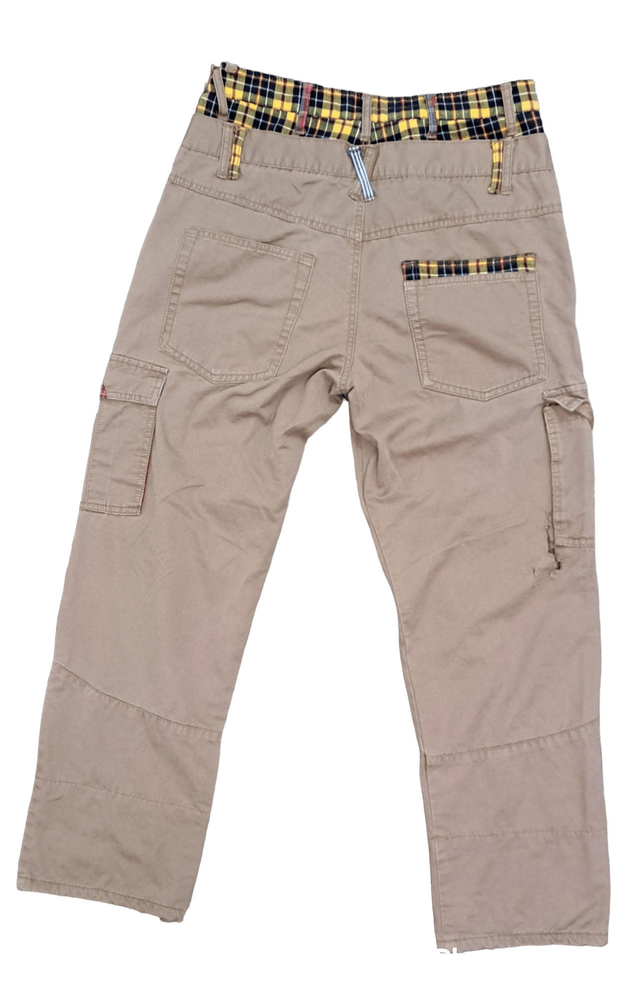 Japanese Brand NYLAUS DOUBLE WAIST CARGO MULTIPOCKET JEANS Size US 30 / EU 46 - 2 Thumbnail
