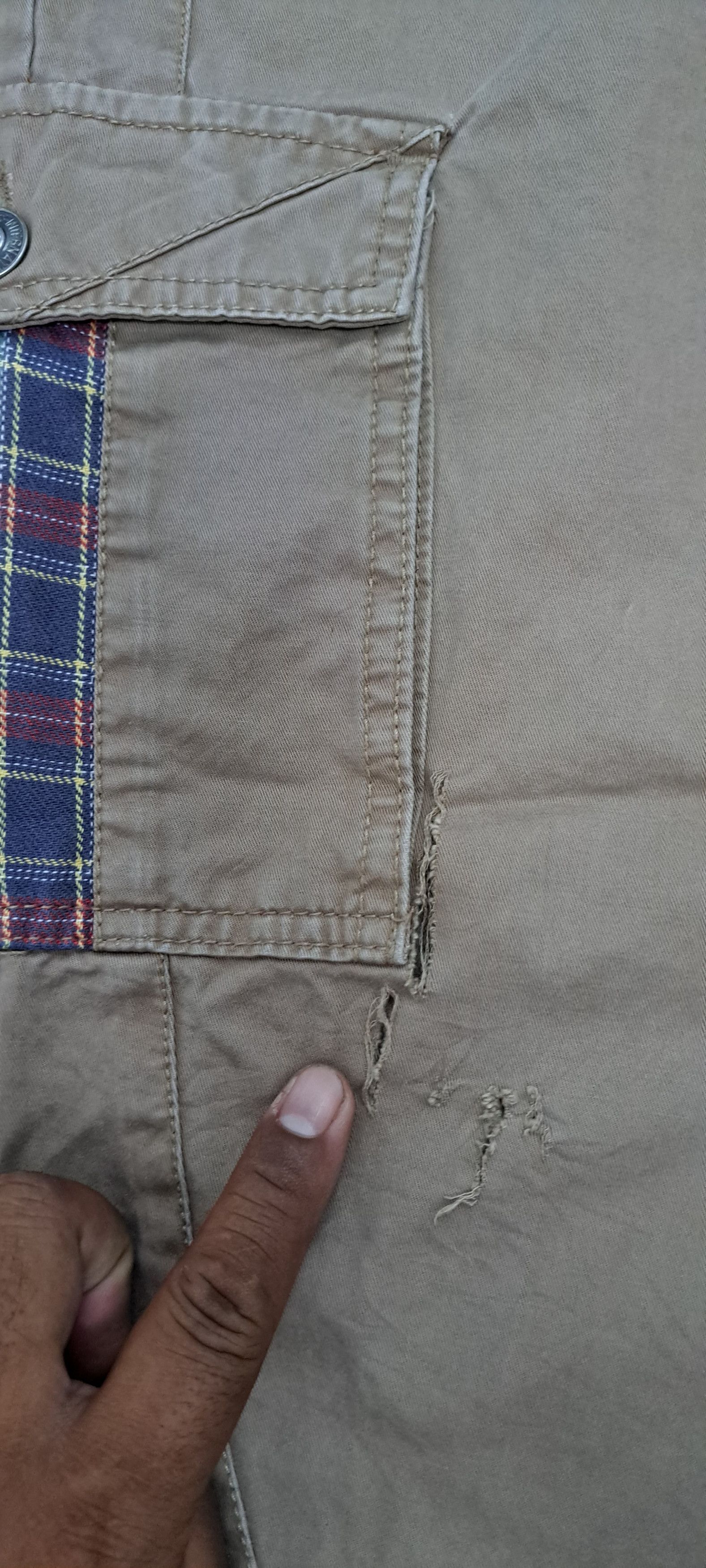 Japanese Brand NYLAUS DOUBLE WAIST CARGO MULTIPOCKET JEANS Size US 30 / EU 46 - 10 Thumbnail