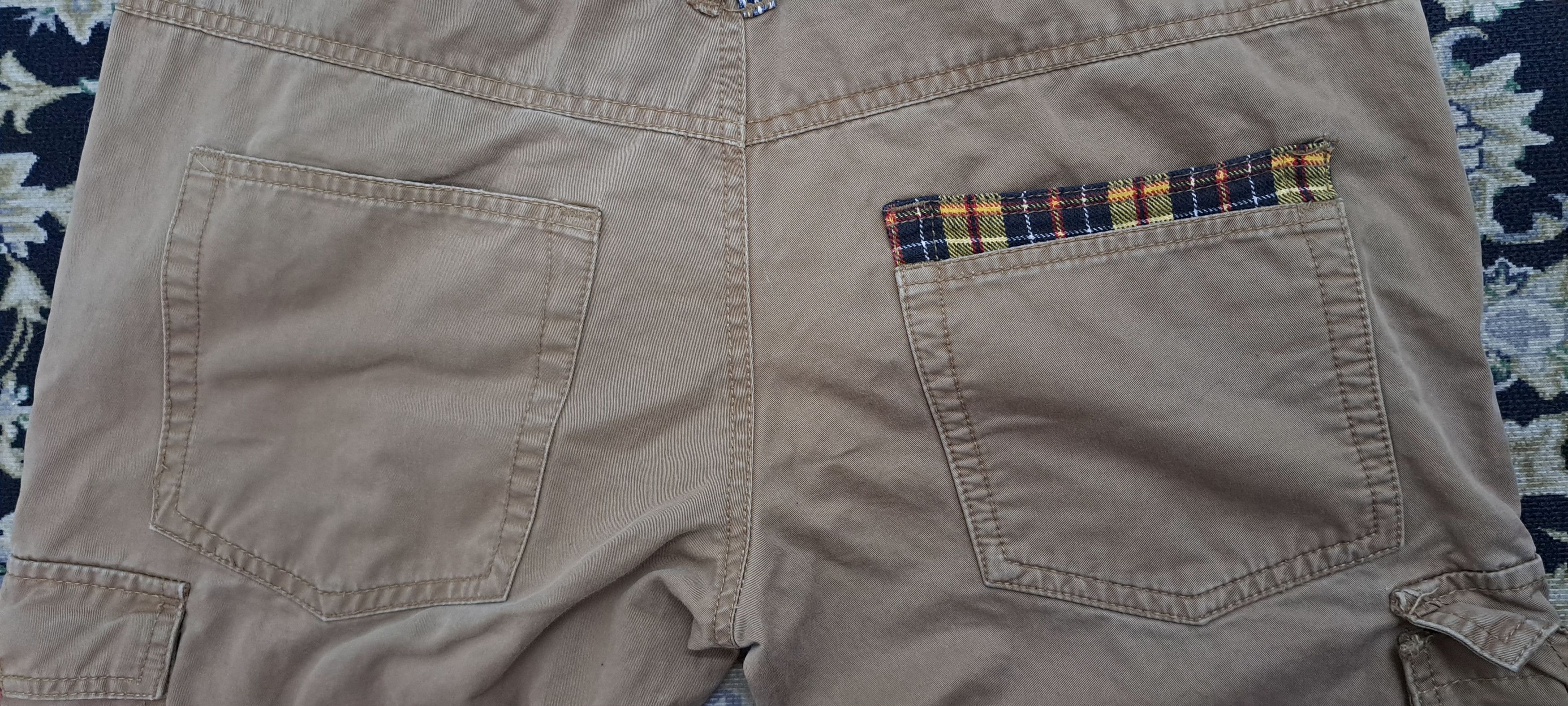 Japanese Brand NYLAUS DOUBLE WAIST CARGO MULTIPOCKET JEANS Size US 30 / EU 46 - 20 Thumbnail