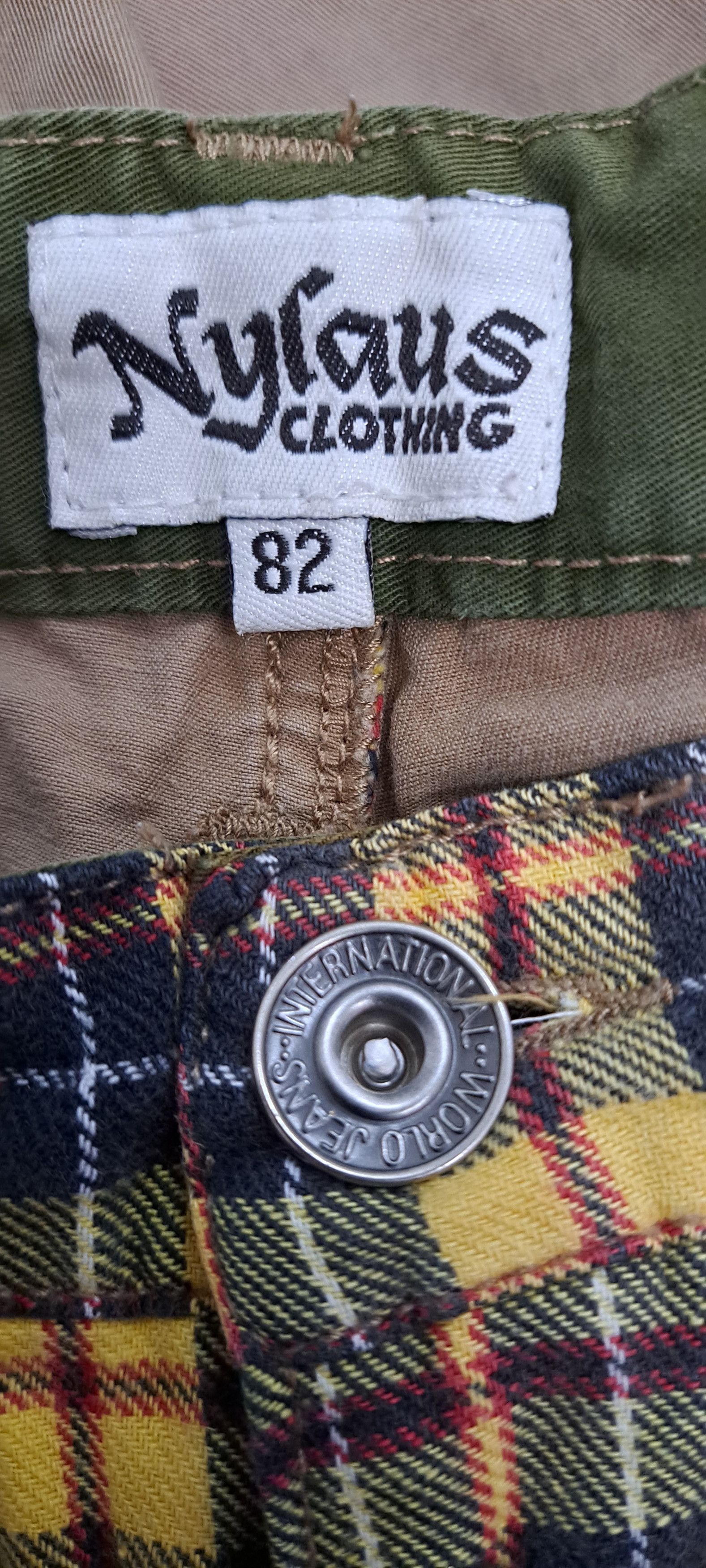 Japanese Brand NYLAUS DOUBLE WAIST CARGO MULTIPOCKET JEANS Size US 30 / EU 46 - 13 Thumbnail