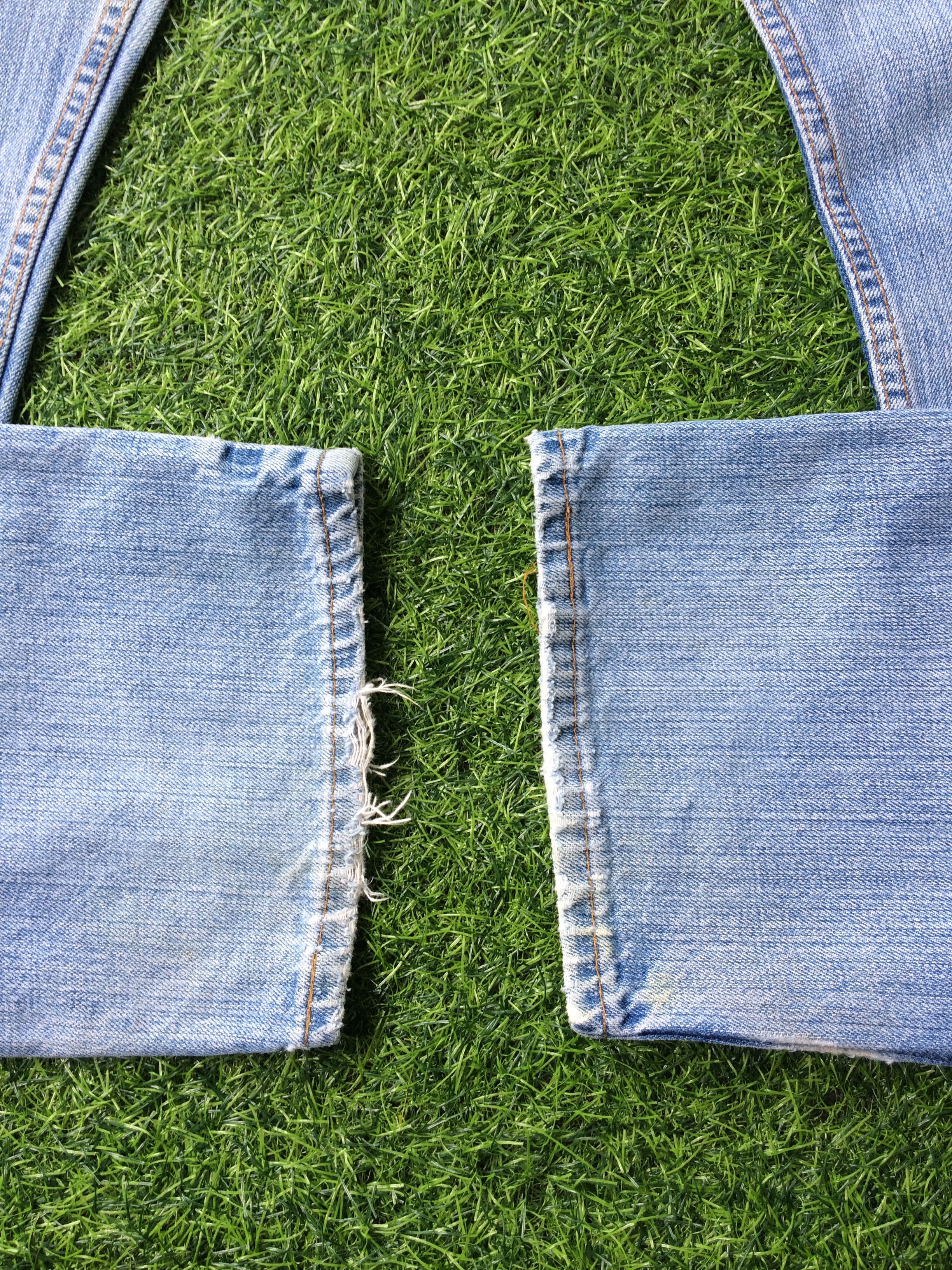Levi's Vintage Distressed Levis 505 Ripped Jeans #B-348 Size US 35 - 7 Thumbnail