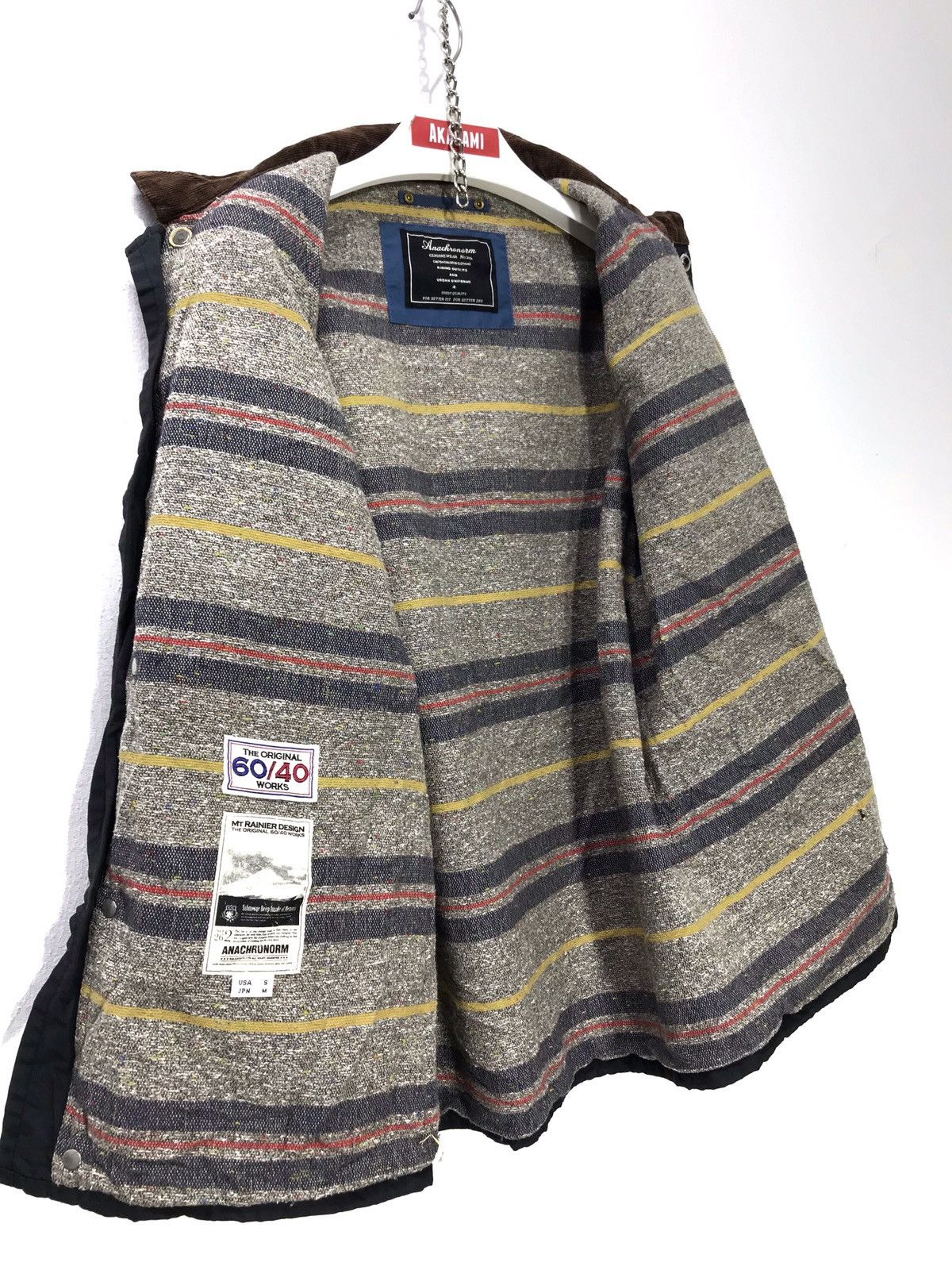 ANACHRONORM Military Style Jacket Blanket Lining 32🟩 Size US M / EU 48-50 / 2 - 6 Thumbnail