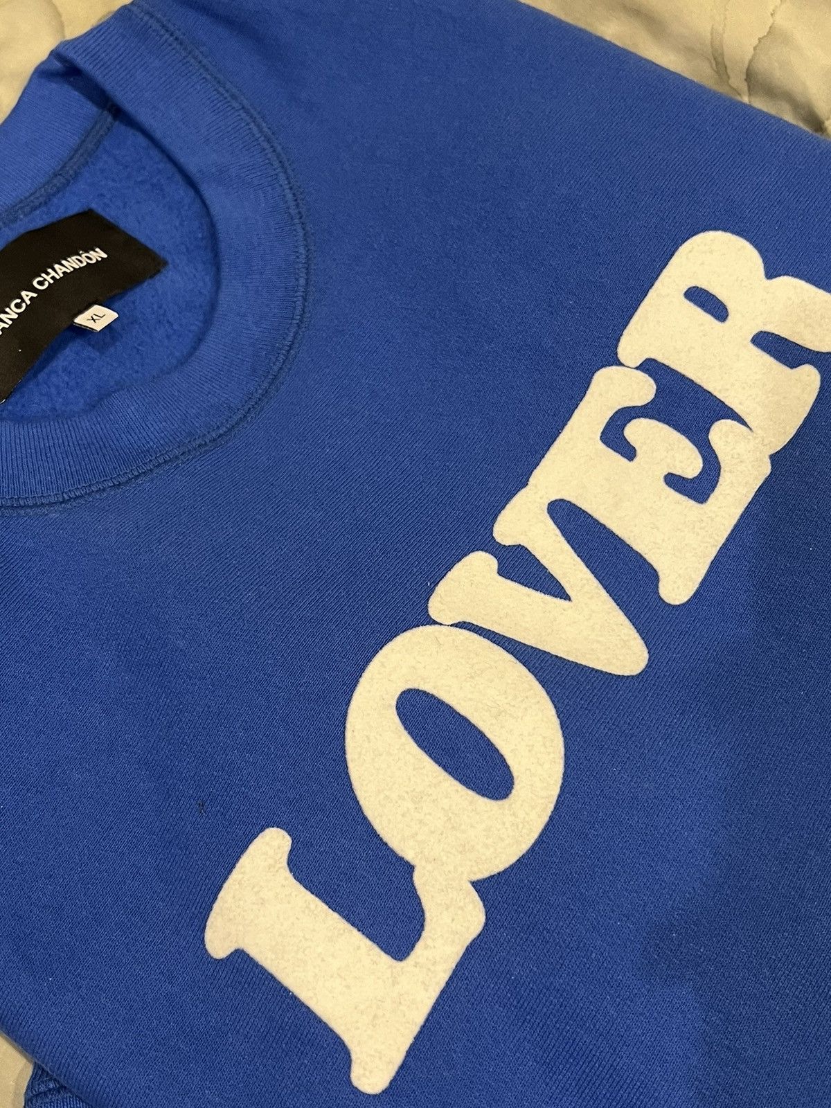 BIANCA CHANDON Bianca Chandon Lover Crewneck Pullover Blue Size US XL / EU 56 / 4 - 4 Thumbnail