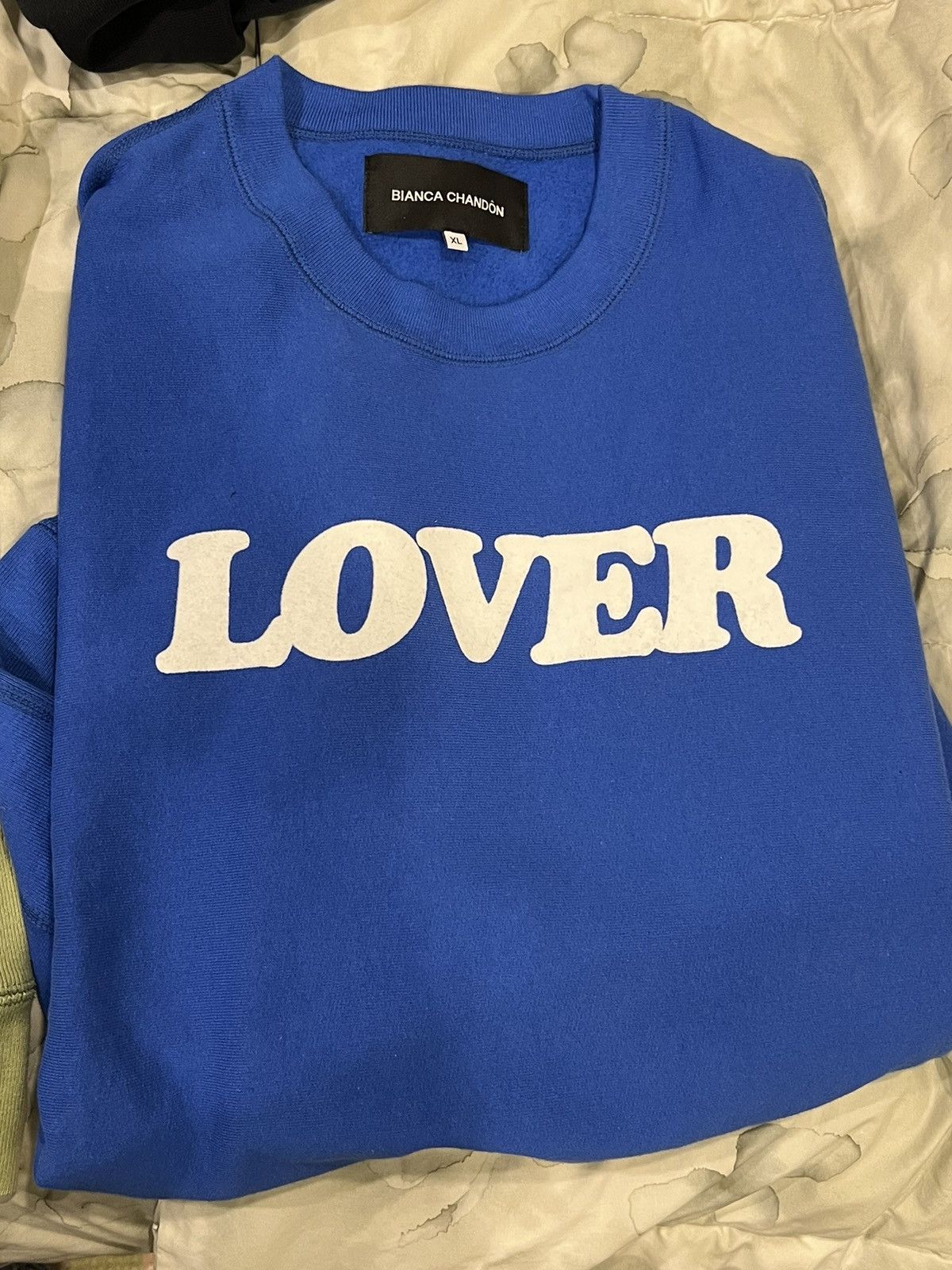 BIANCA CHANDON Bianca Chandon Lover Crewneck Pullover Blue Size US XL / EU 56 / 4 - 3 Thumbnail