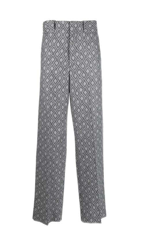 Emporio Armani BNWT AW22 EMPORIO ARMANI GEOMETRIC PRINT PANTS 48 Size US 32 / EU 48 - 11 Thumbnail