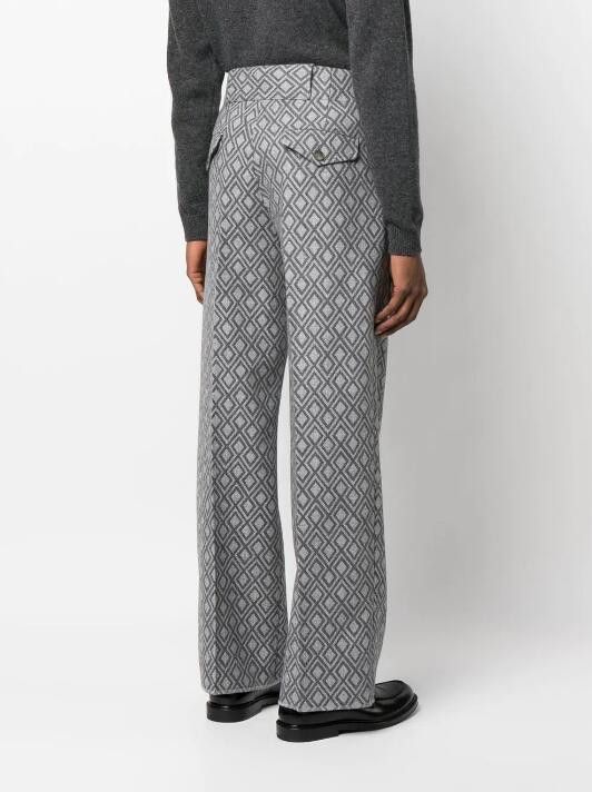 Emporio Armani BNWT AW22 EMPORIO ARMANI GEOMETRIC PRINT PANTS 48 Size US 32 / EU 48 - 13 Thumbnail