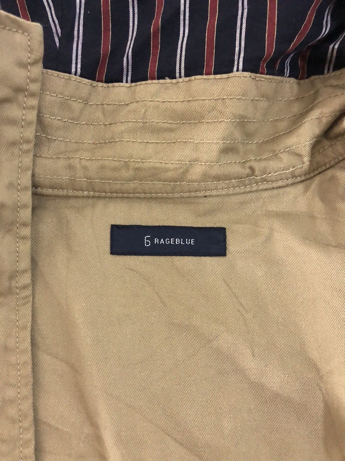 Japanese Brand × RAGEBLUE RAGEBLUE - Double Breasted Button Up Jacket Hoodie Size US L / EU 52-54 / 3 - 8 Thumbnail