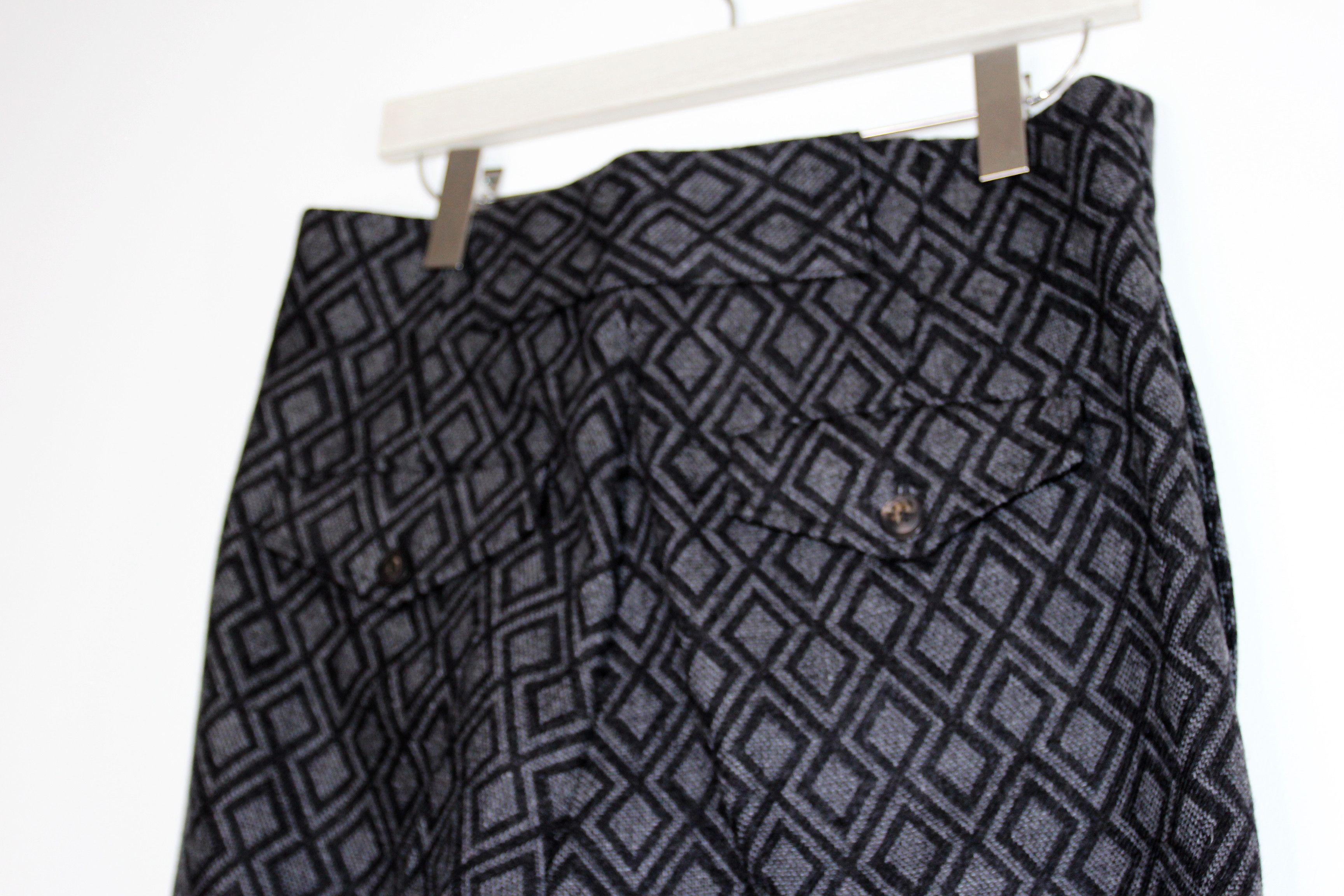 Emporio Armani BNWT AW22 EMPORIO ARMANI GEOMETRIC PRINT PANTS 50 Size US 34 / EU 50 - 6 Thumbnail