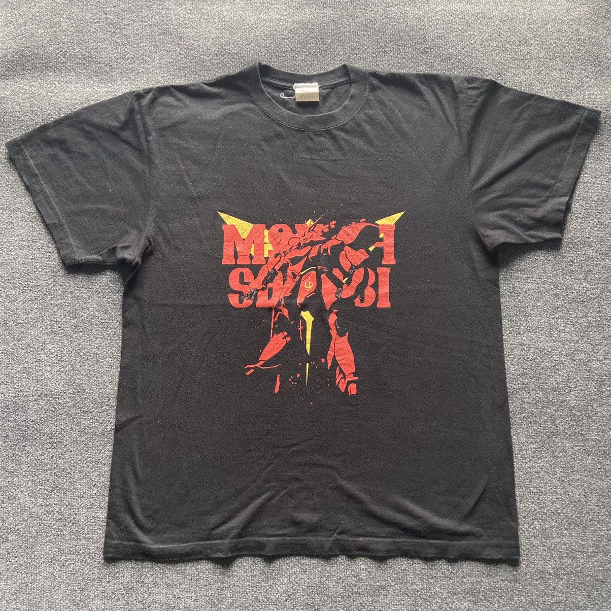 Cartoon Network × Japanese Brand × Vintage Gundam Japanese Anime Series Mobil Suit Tshirt Size US L / EU 52-54 / 3 - 1 Thumbnail
