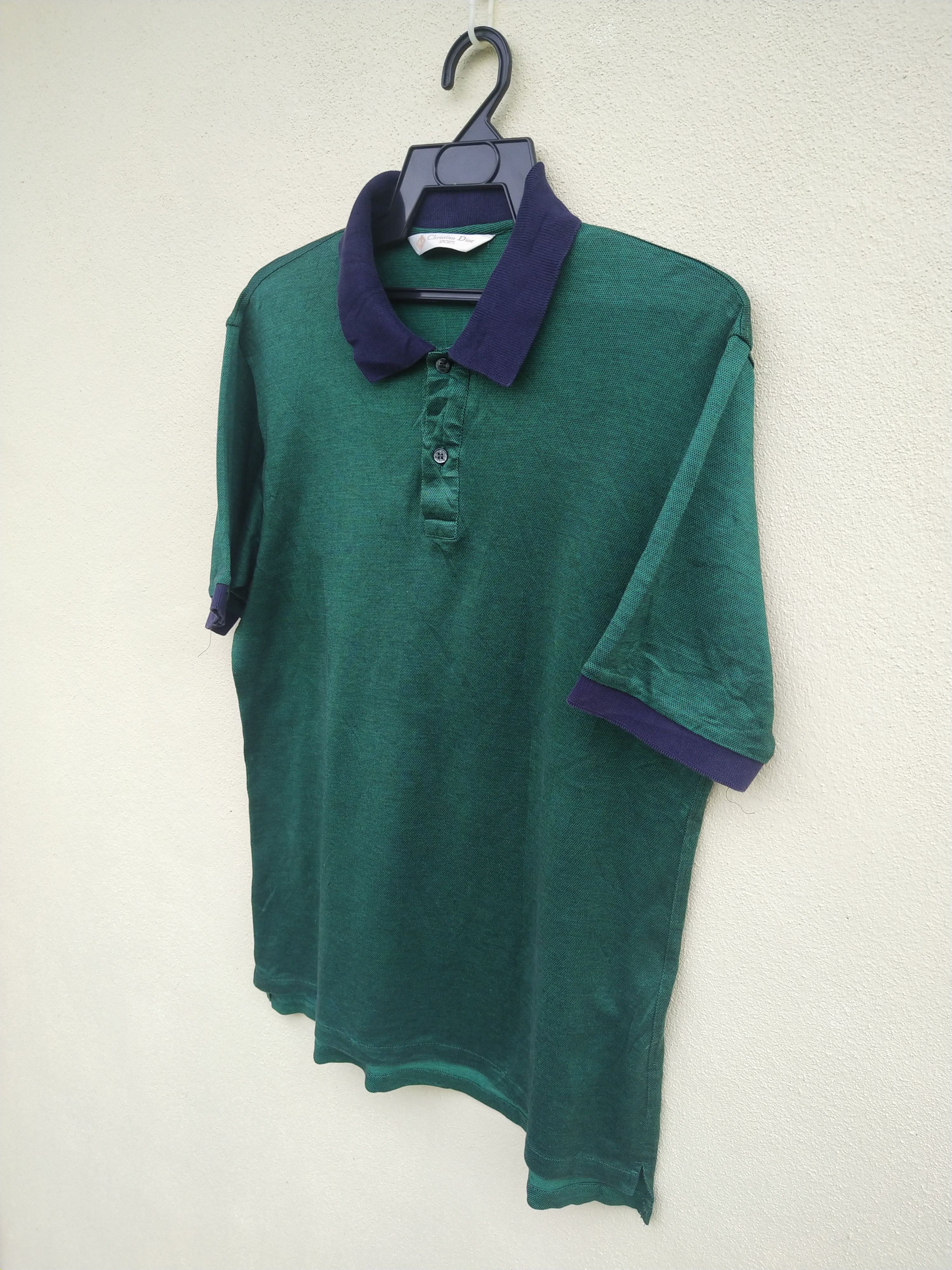 Christian Dior Monsieur × Dior × Vintage 🔥 Vintage Christian Dior Sports Polo Shirt Size US L / EU 52-54 / 3 - 3 Thumbnail
