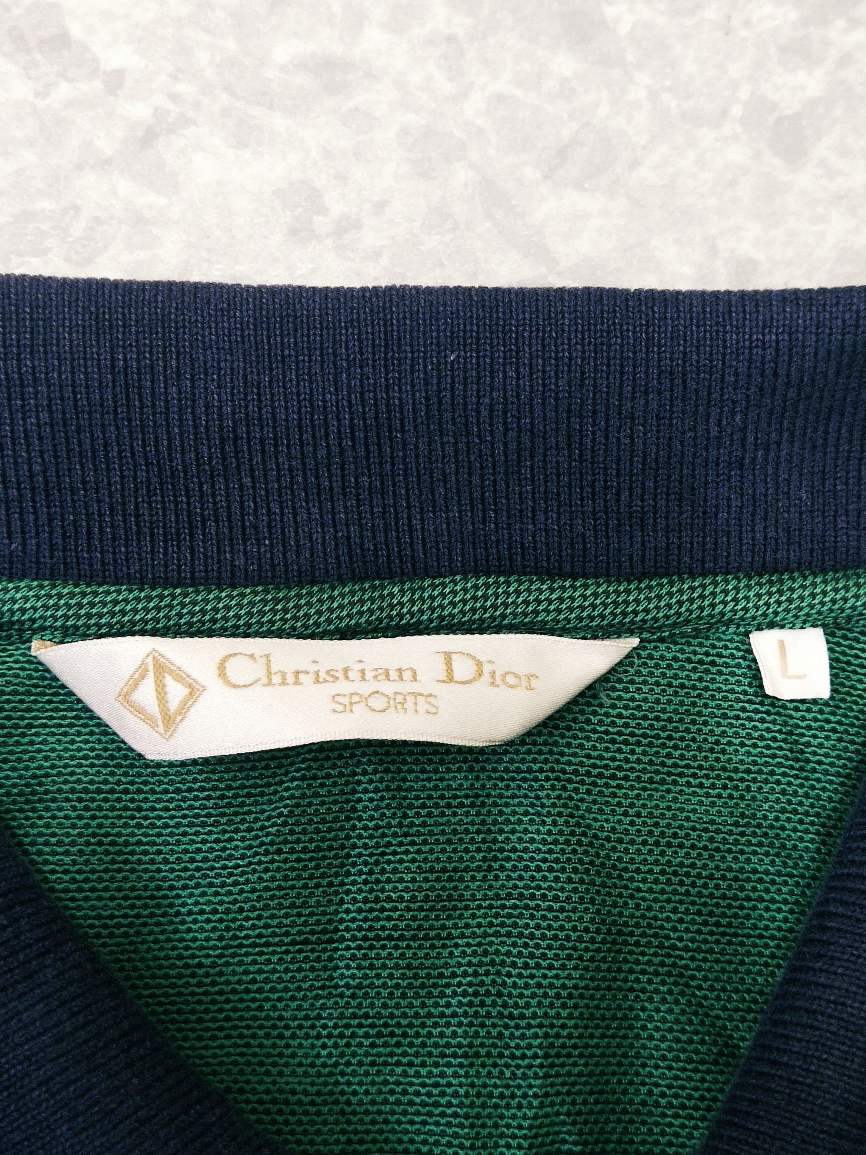 Christian Dior Monsieur × Dior × Vintage 🔥 Vintage Christian Dior Sports Polo Shirt Size US L / EU 52-54 / 3 - 5 Thumbnail