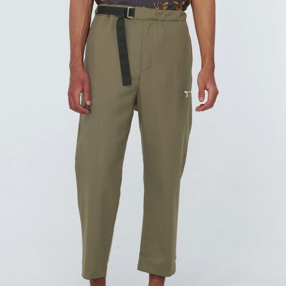 OAMC khaki green trousers