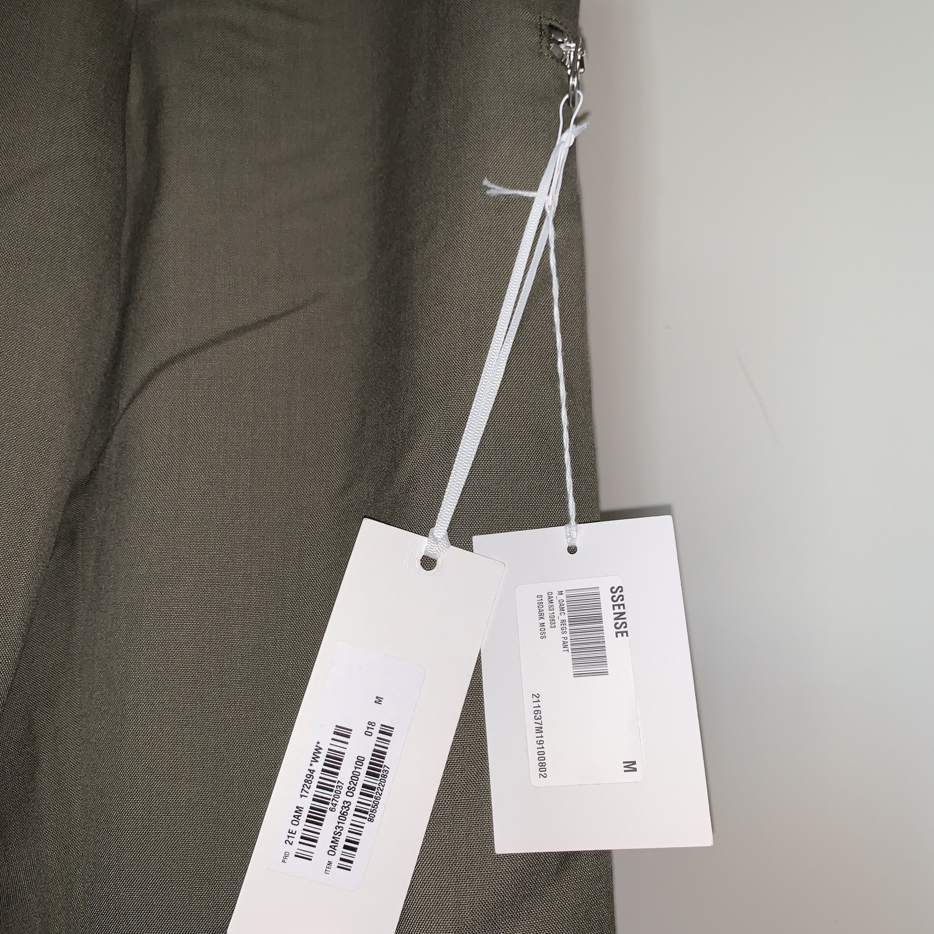 OAMC OAMC khaki green trousers Size US 34 / EU 50 - 5 Thumbnail