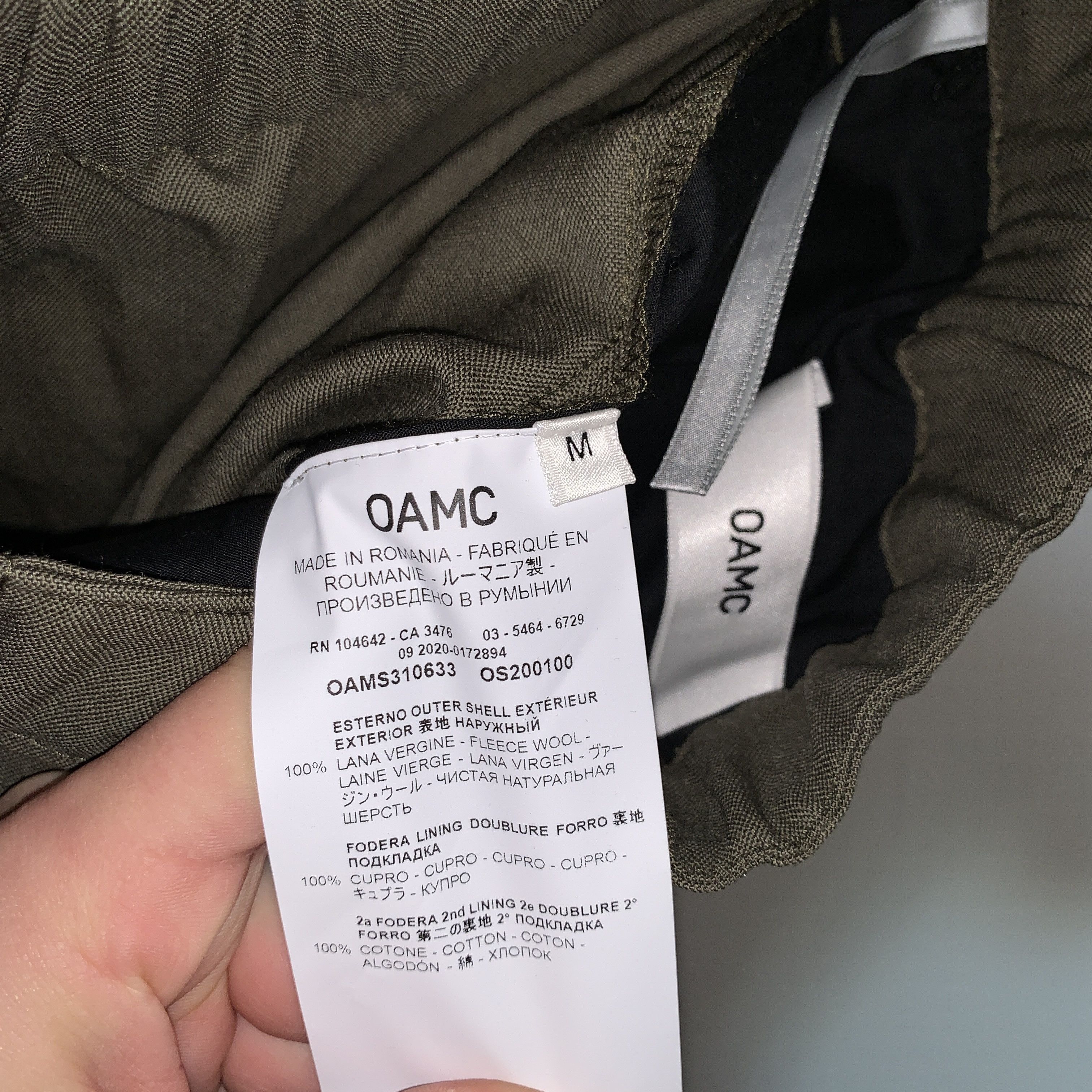 OAMC OAMC khaki green trousers Size US 34 / EU 50 - 6 Thumbnail