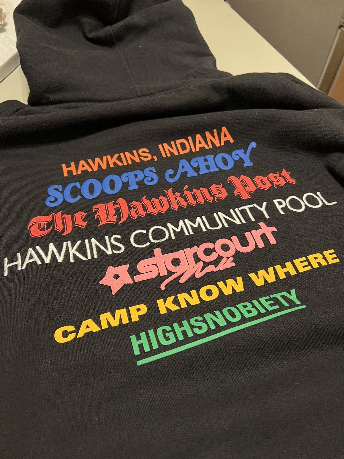Highsnobiety RARE Highsnobiety x Stranger Things hoodie Size US M / EU 48-50 / 2 - 3 Thumbnail