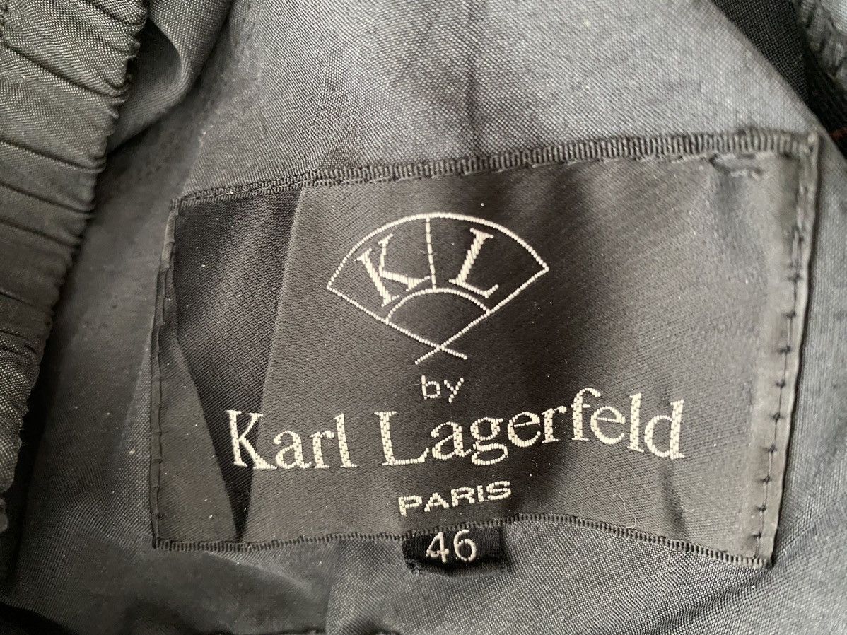 Karl Lagerfeld Vintage RiRi KARL LAGERFELD paris Bomber Jacket nice design Size US M / EU 48-50 / 2 - 12 Thumbnail