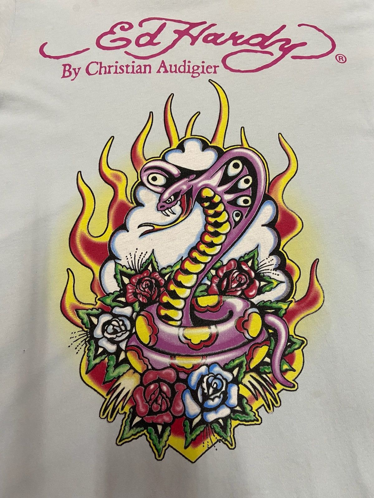 Ed Hardy × Vintage Iconic Logo Tee Cobra Design Size US L / EU 52-54 / 3 - 2 Thumbnail
