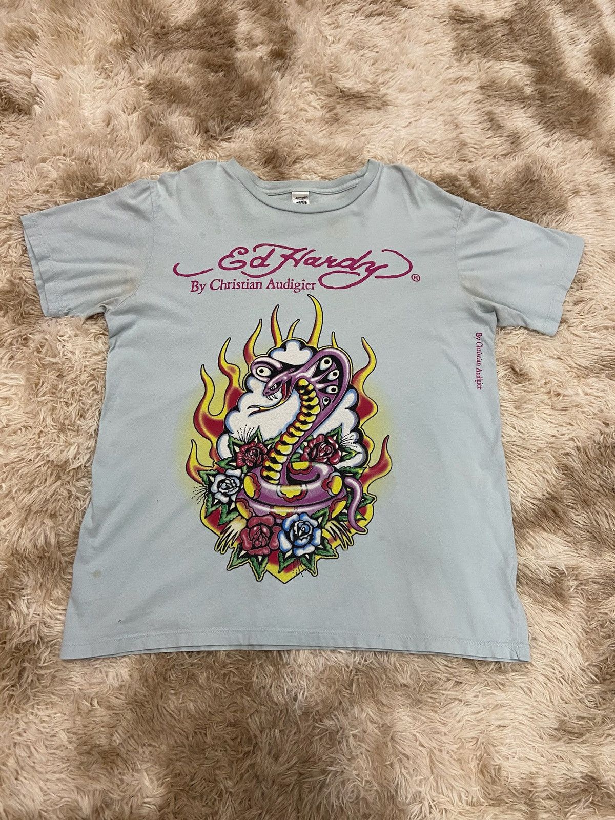 Ed Hardy × Vintage Iconic Logo Tee Cobra Design Size US L / EU 52-54 / 3 - 1 Thumbnail