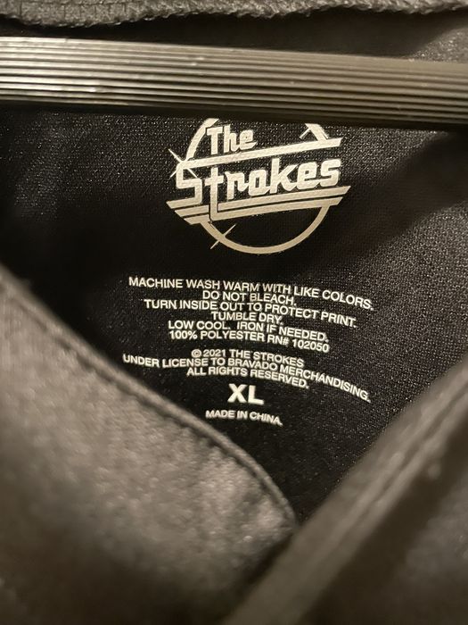 Band Tees The Strokes Baseball Jersey Grailed