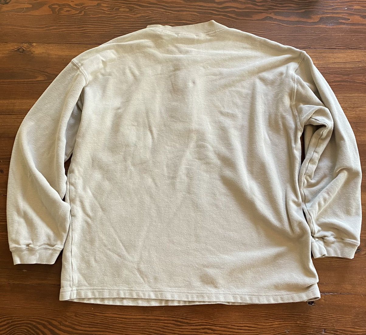Bugle Boy × Vintage Vintage 90’s Bugle Boy Henley Style Long Sleeve Thermal Tee Size US S / EU 44-46 / 1 - 10 Thumbnail