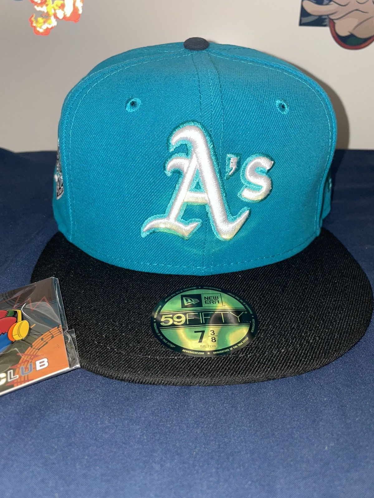 Hat Club 7 3/8 Fitted Hat Club - Oakland A’s Athletics Aux Pack Vol 2 Size ONE SIZE - 2 Thumbnail