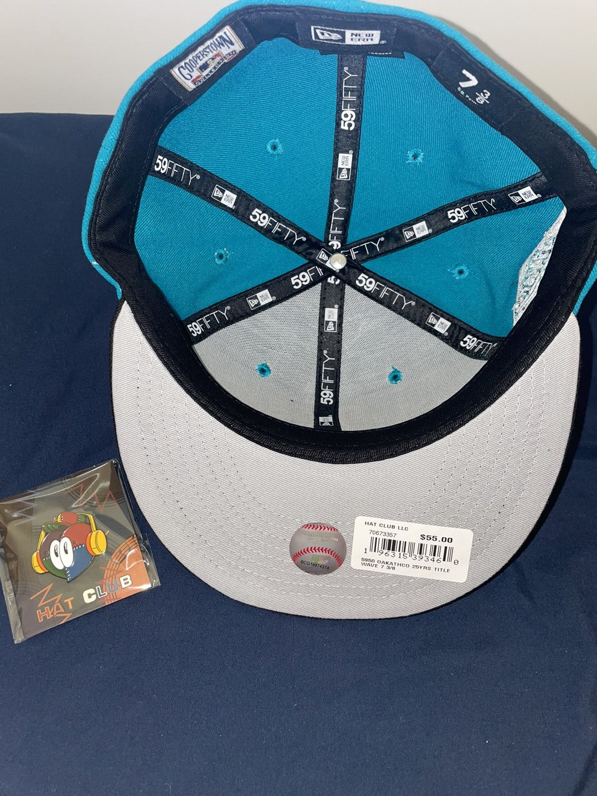 Hat Club 7 3/8 Fitted Hat Club - Oakland A’s Athletics Aux Pack Vol 2 Size ONE SIZE - 3 Thumbnail