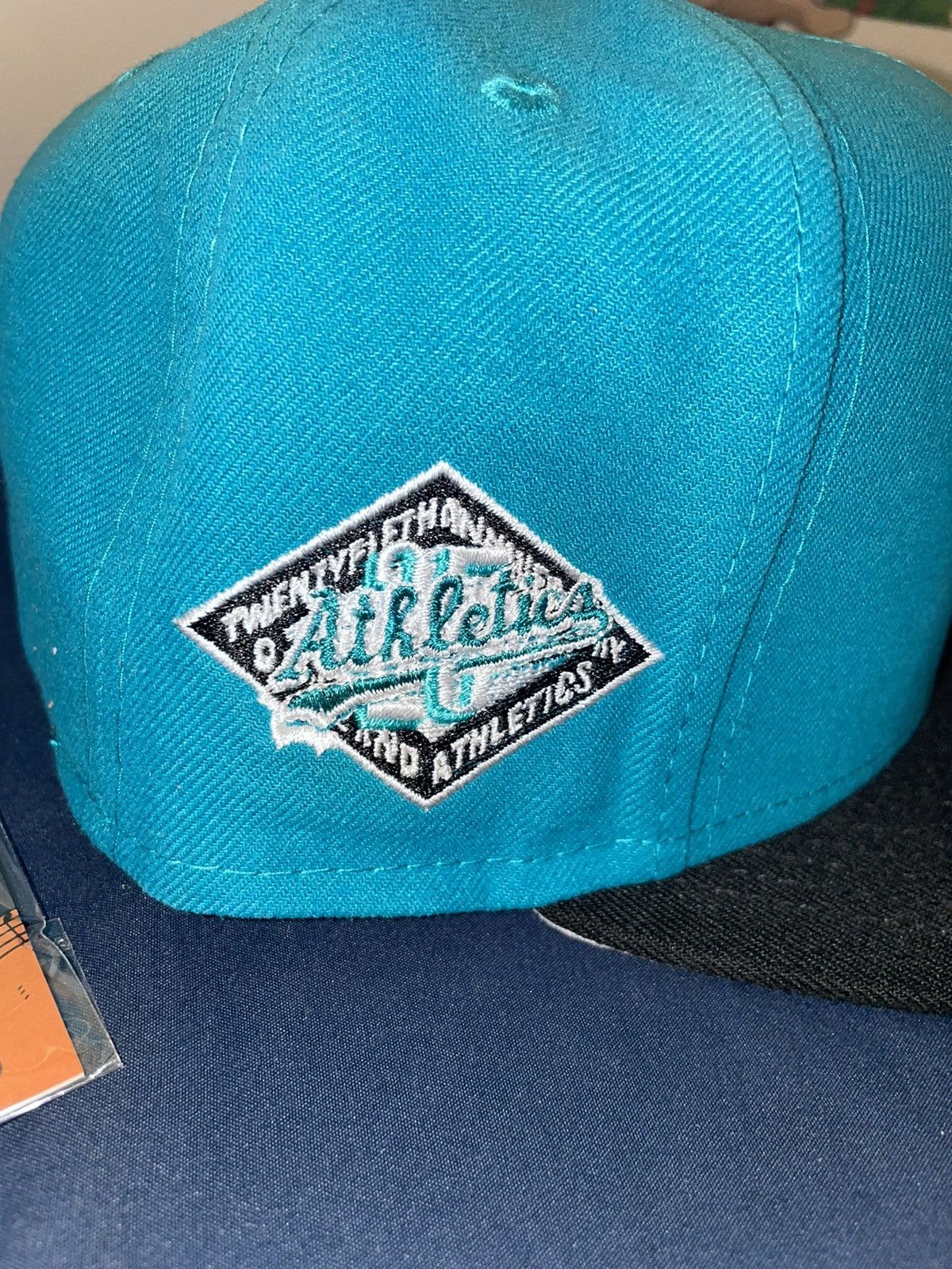 Hat Club 7 3/8 Fitted Hat Club - Oakland A’s Athletics Aux Pack Vol 2 Size ONE SIZE - 4 Thumbnail