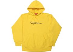 Supreme hot sale hoodie script