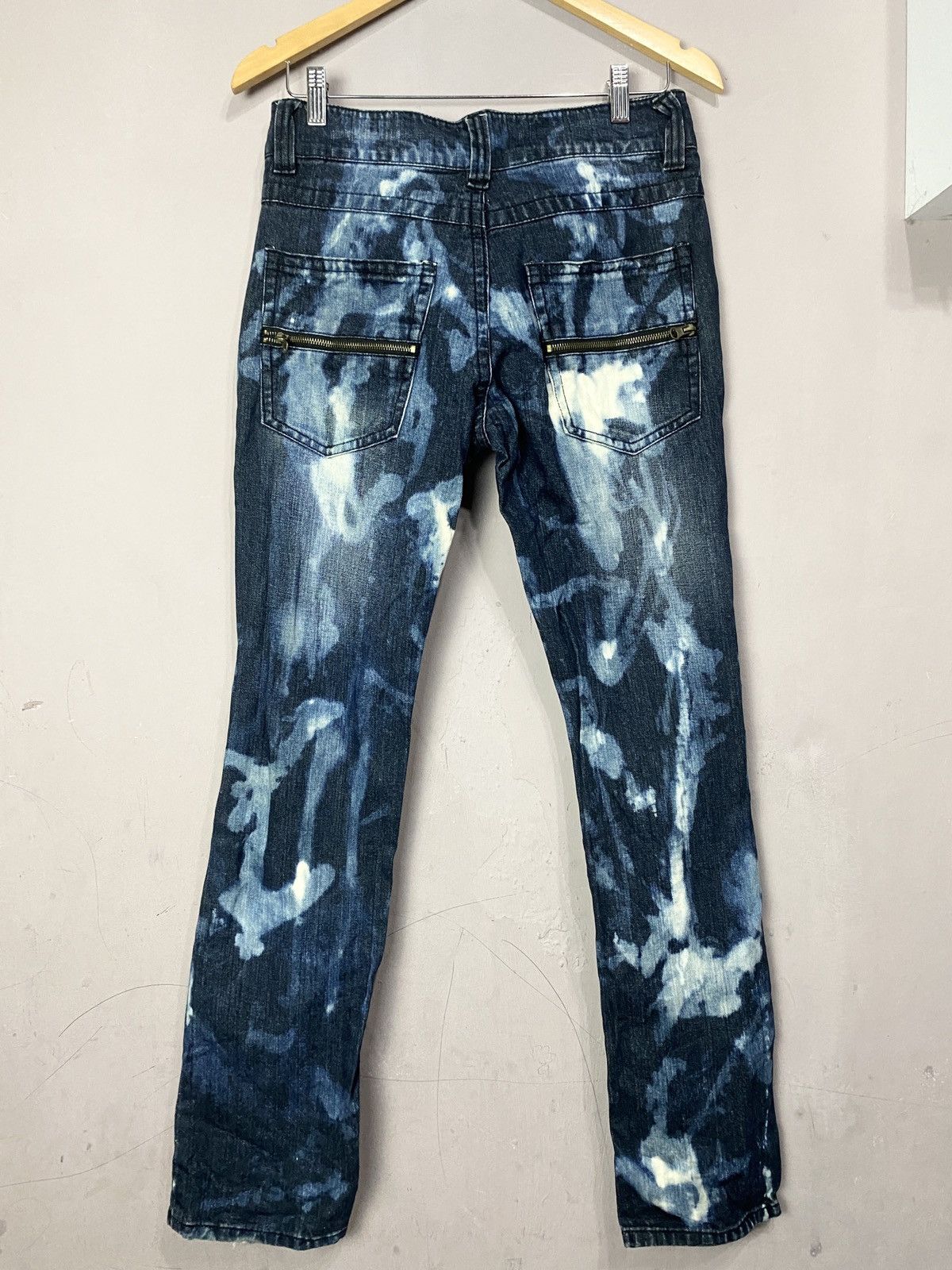 Other 💥RARE💥Vintage Tie Dye ASICS Wash Denim distressed Jeans Size 30" / US 8 / IT 44 - 10 Thumbnail