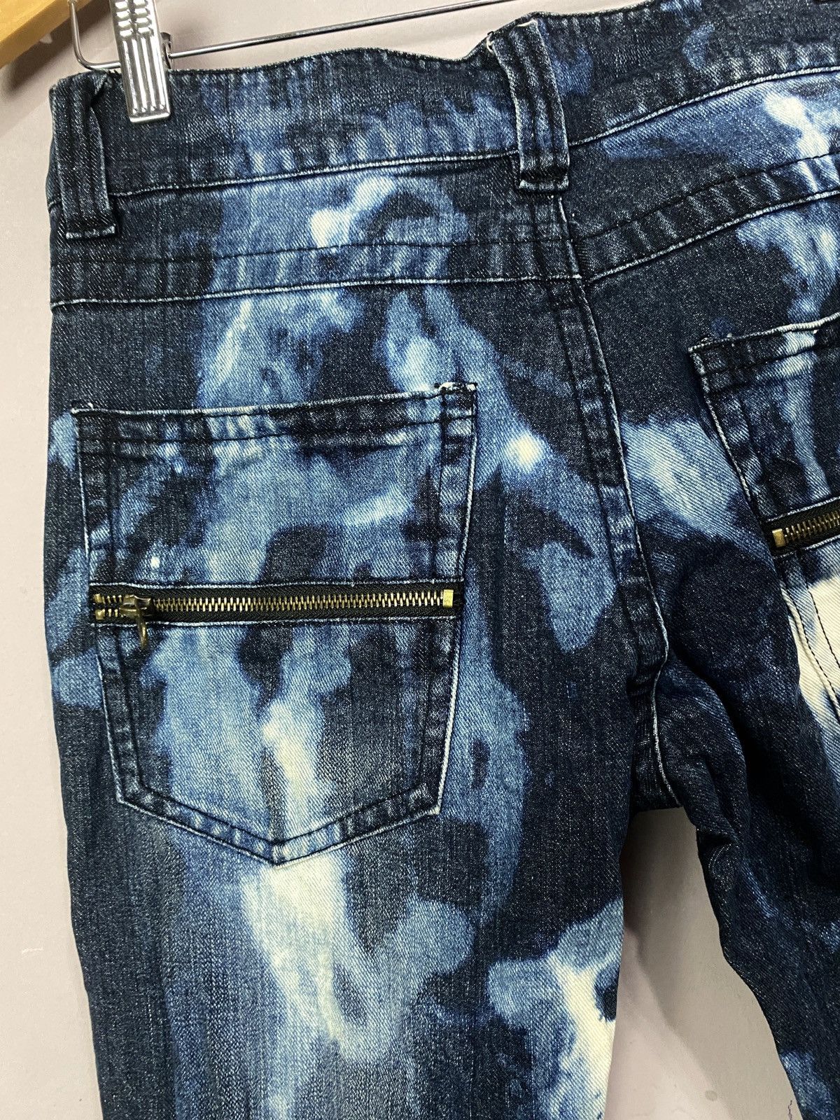 Other 💥RARE💥Vintage Tie Dye ASICS Wash Denim distressed Jeans Size 30" / US 8 / IT 44 - 13 Thumbnail