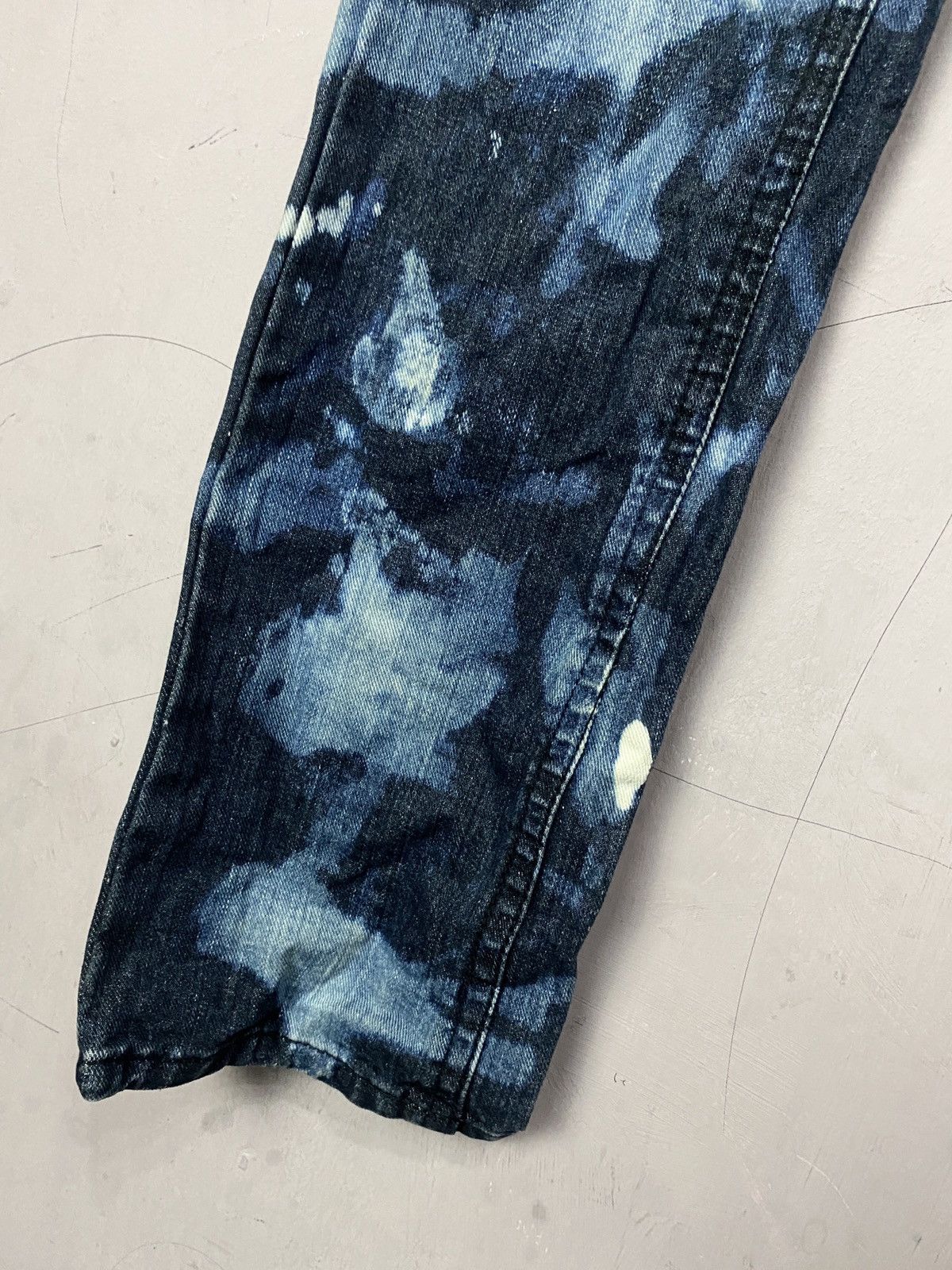 Other 💥RARE💥Vintage Tie Dye ASICS Wash Denim distressed Jeans Size 30" / US 8 / IT 44 - 4 Thumbnail