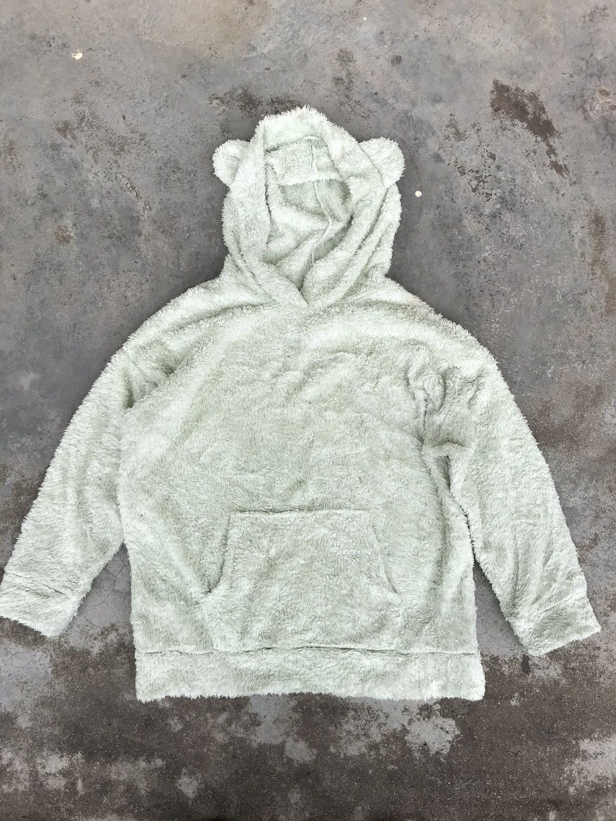 GU bear ears hoodie Pull Over issey miyaki Inspired Hoodie