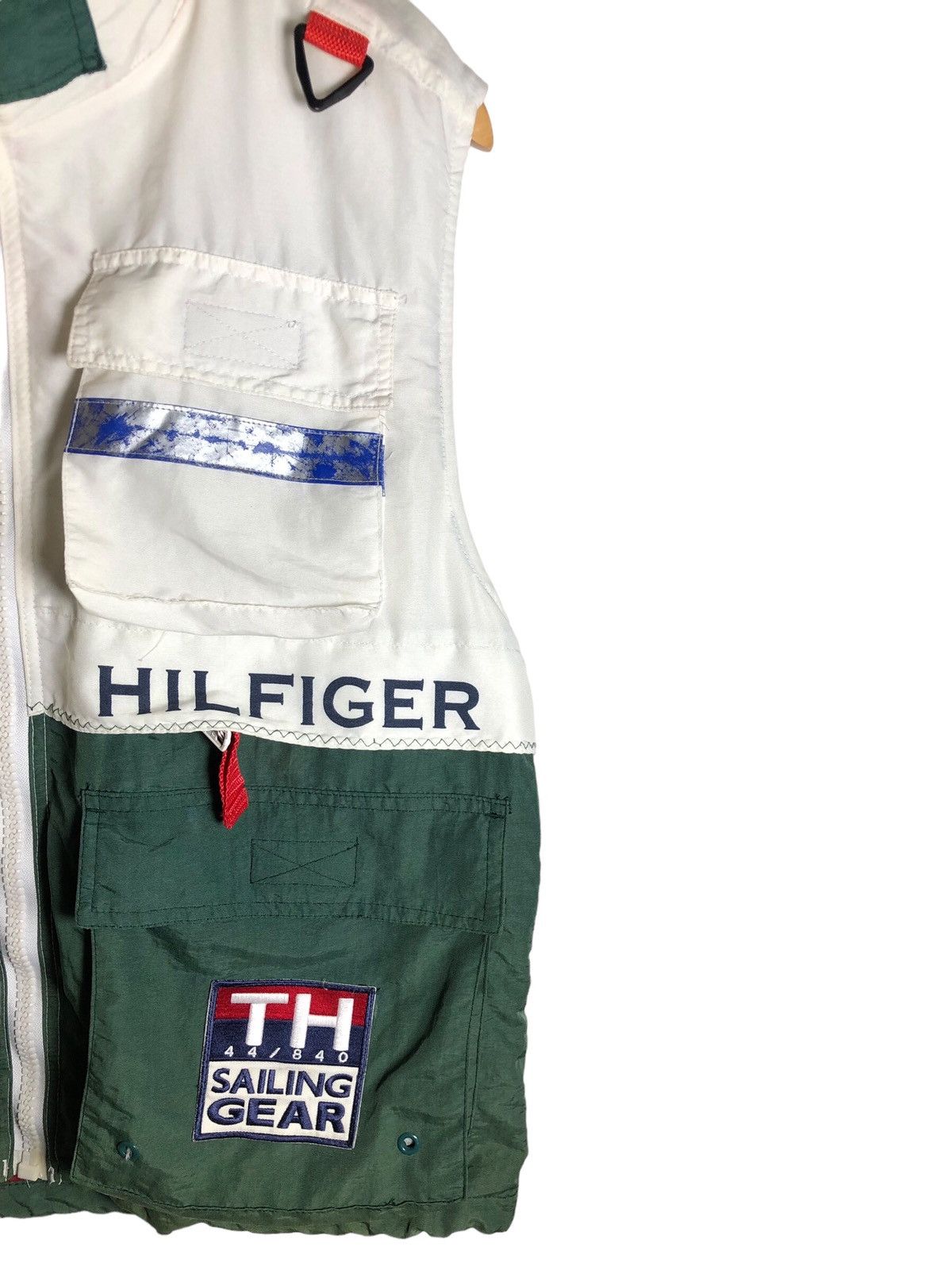 Tommy Hilfiger × Vintage Rare Vintage Tommy Hilfilger Sailing Gear tactical vest Size US M / EU 48-50 / 2 - 5 Thumbnail