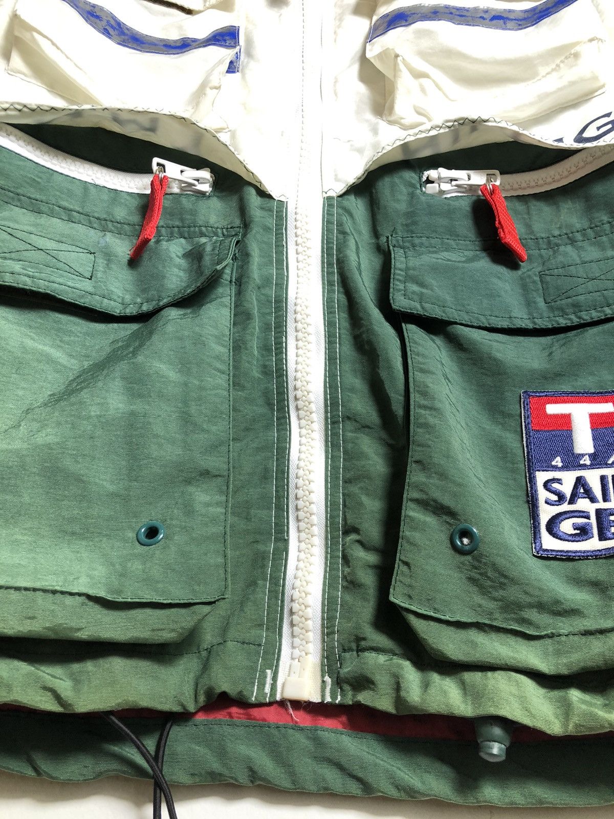 Tommy Hilfiger × Vintage Rare Vintage Tommy Hilfilger Sailing Gear tactical vest Size US M / EU 48-50 / 2 - 7 Thumbnail