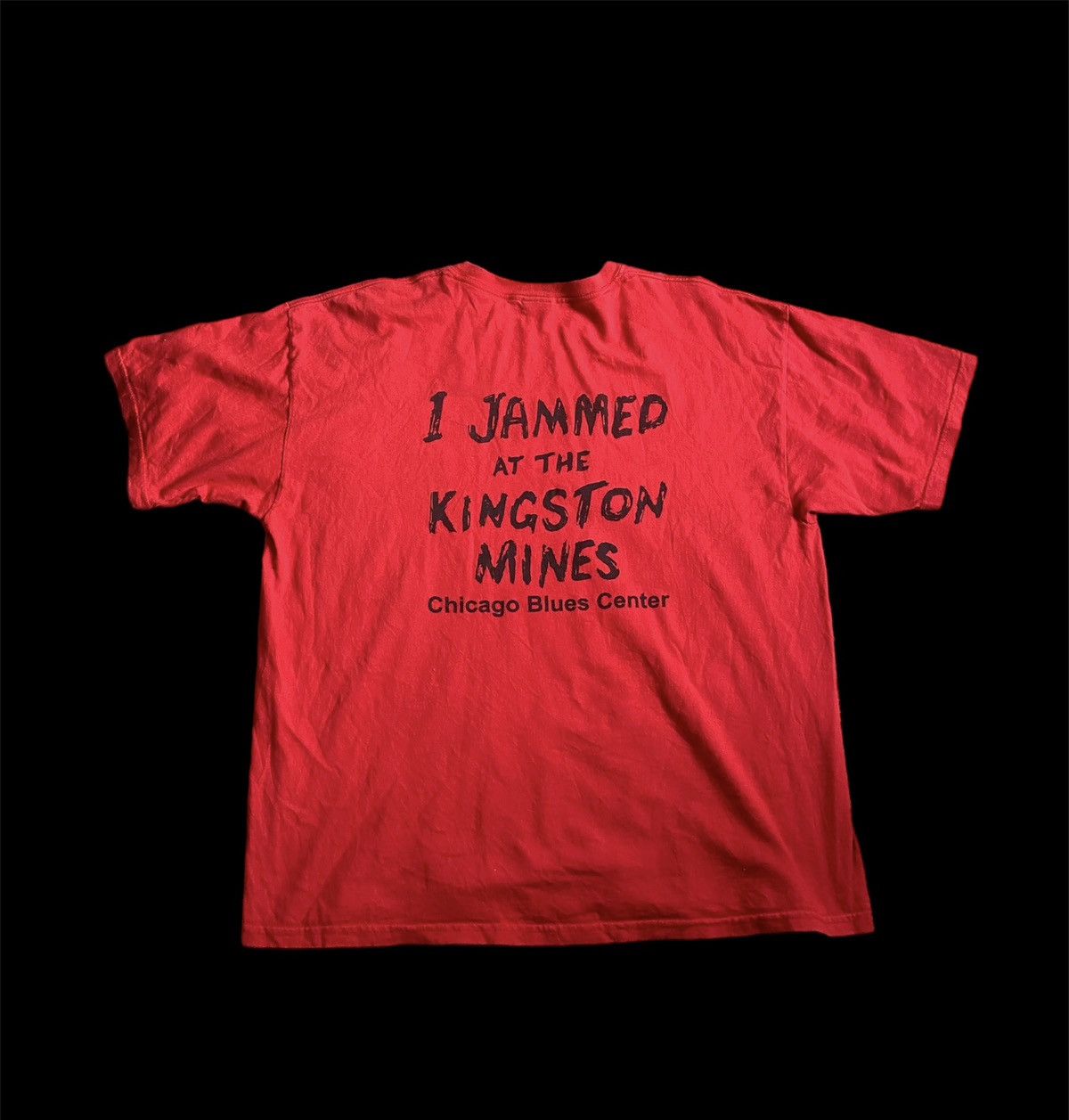 Rap Tees Vintage i am jammed at the kingston mines tee shirt Size US XL / EU 56 / 4 - 2 Thumbnail