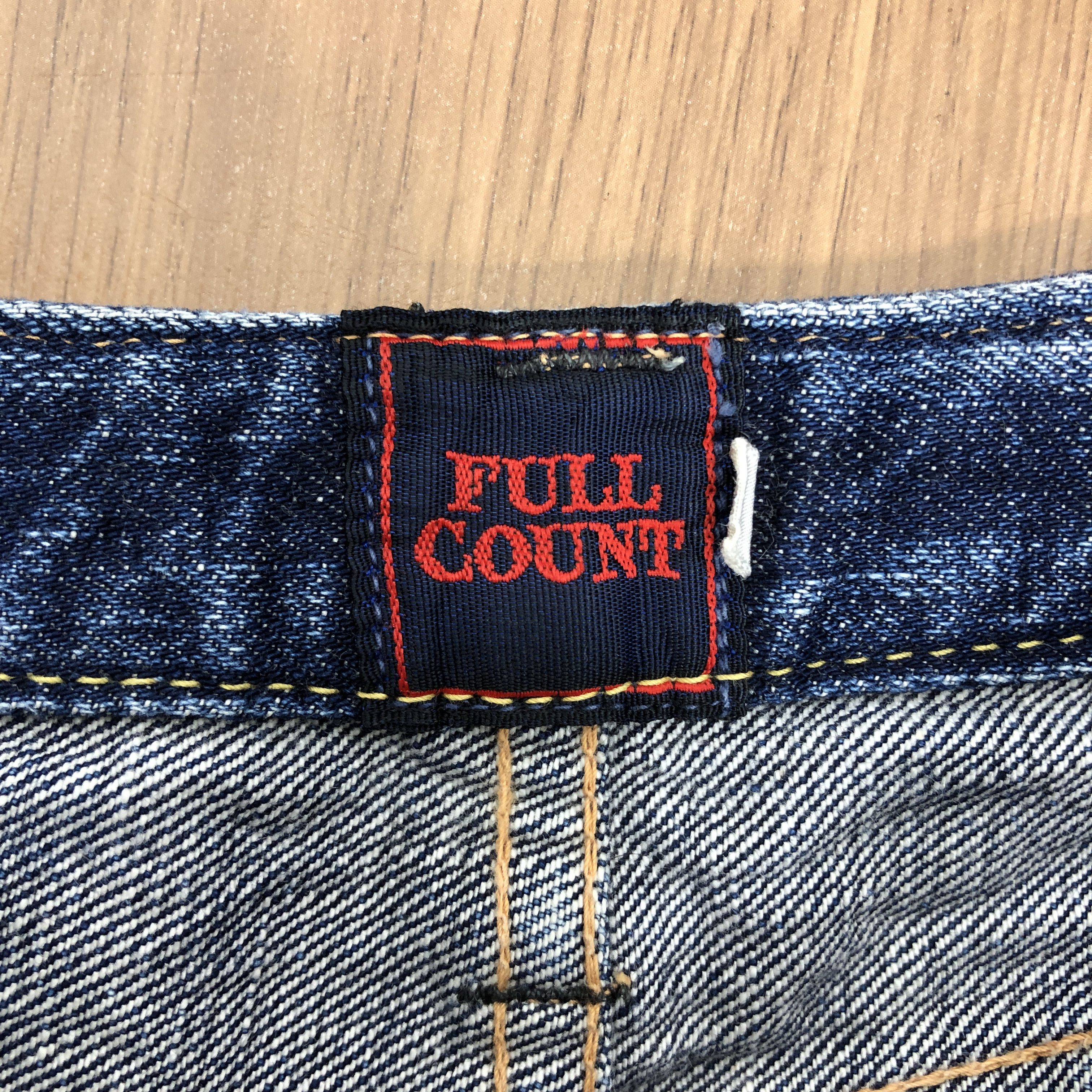 Full Count & Co. 31 x 31.5 Womens Vintage Full Count Jeans L1337W Size 31" - 9 Thumbnail
