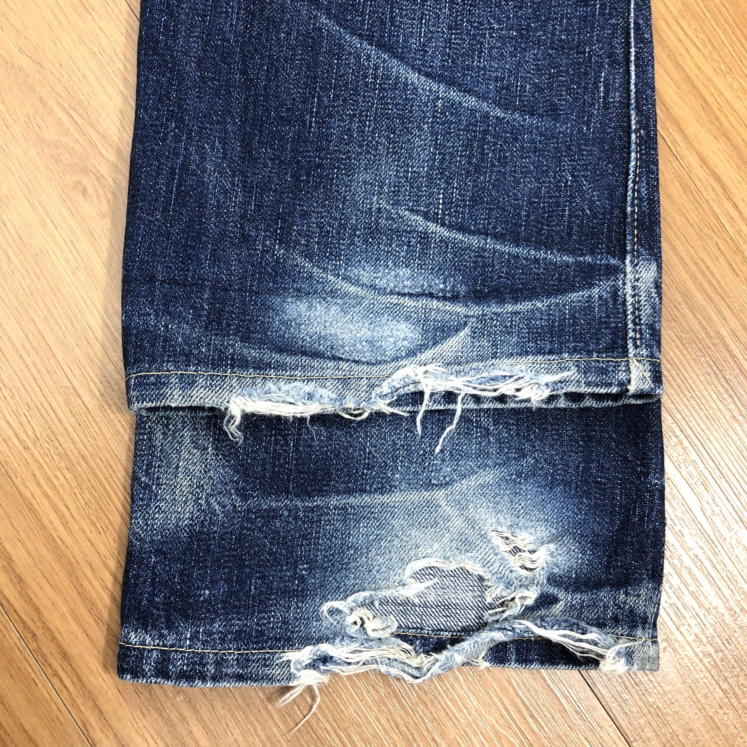 Full Count & Co. 31 x 31.5 Womens Vintage Full Count Jeans L1337W Size 31" - 6 Thumbnail