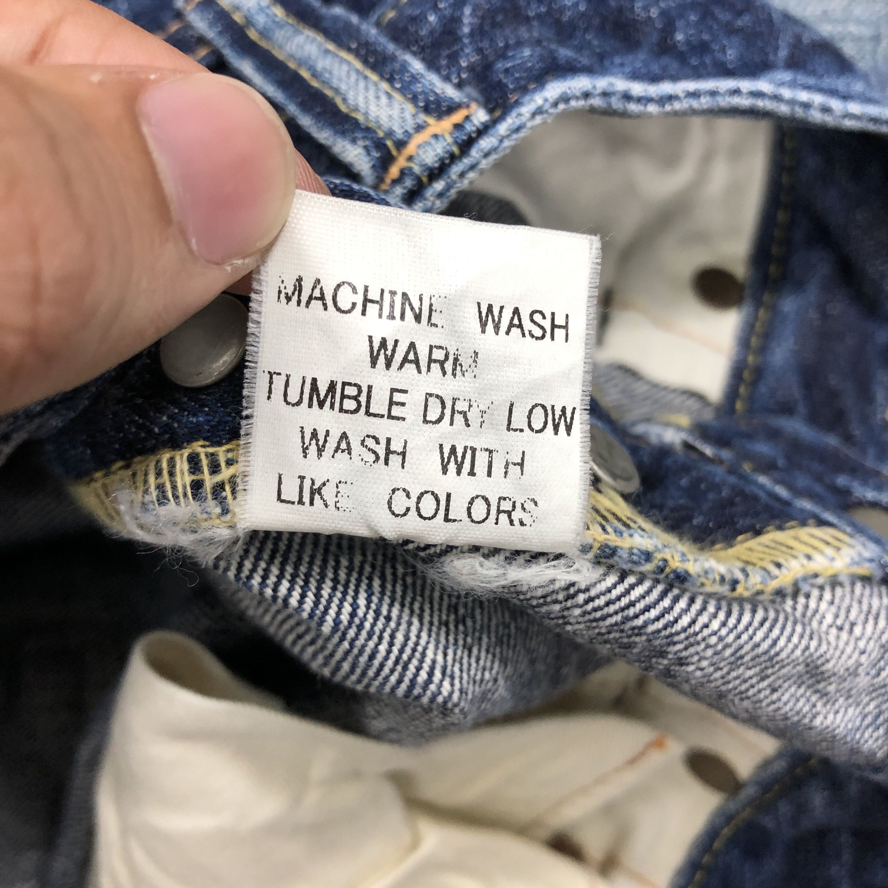 Full Count & Co. 31 x 31.5 Womens Vintage Full Count Jeans L1337W Size 31" - 11 Thumbnail