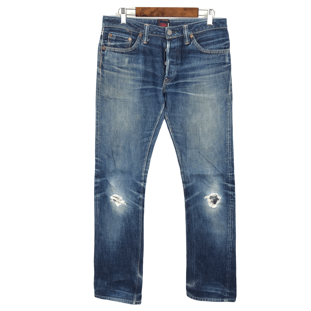 Full Count & Co. 31 x 31.5 Womens Vintage Full Count Jeans L1337W Size 31" - 1 Thumbnail